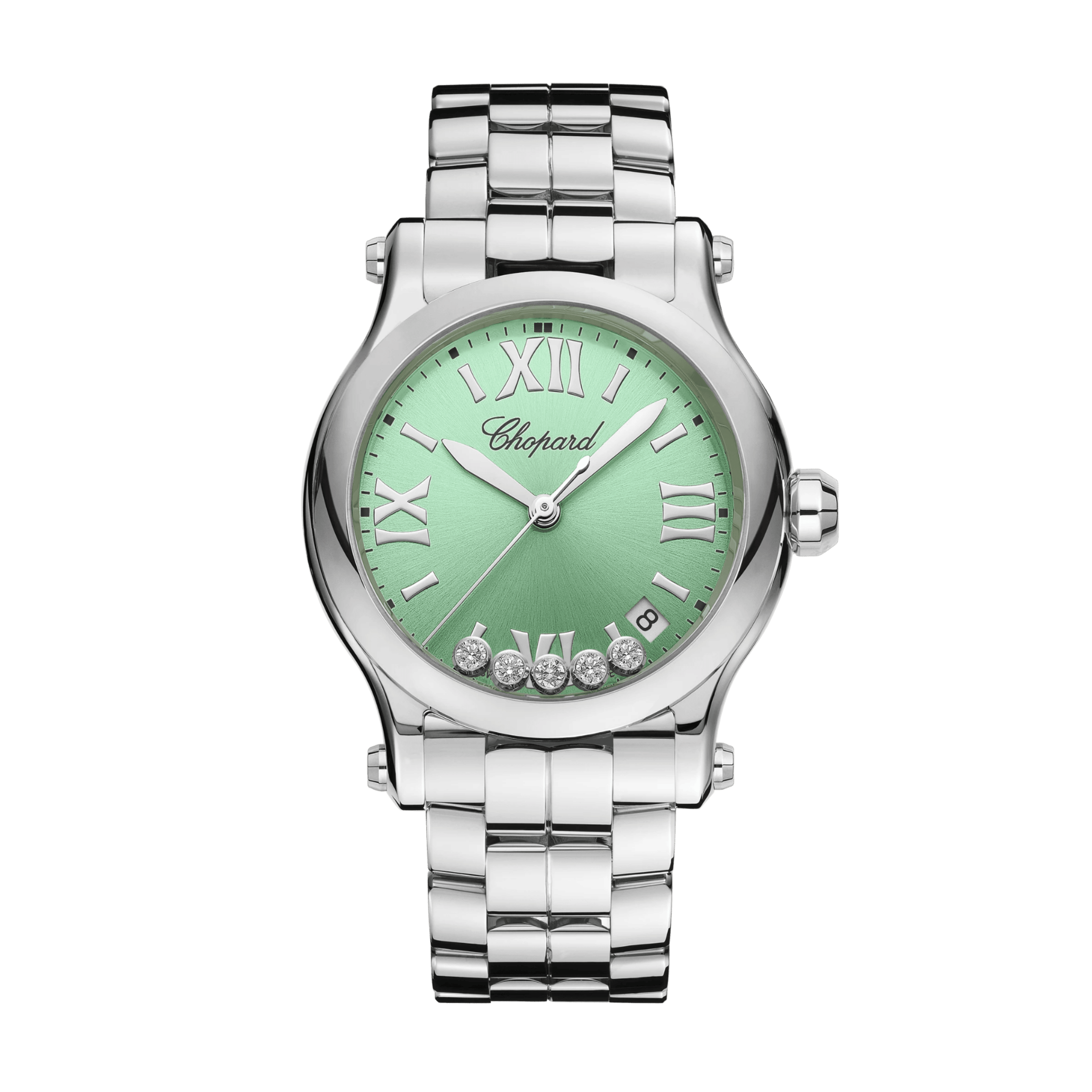 Happy Sport Steel Green Dial 36mm Product Image