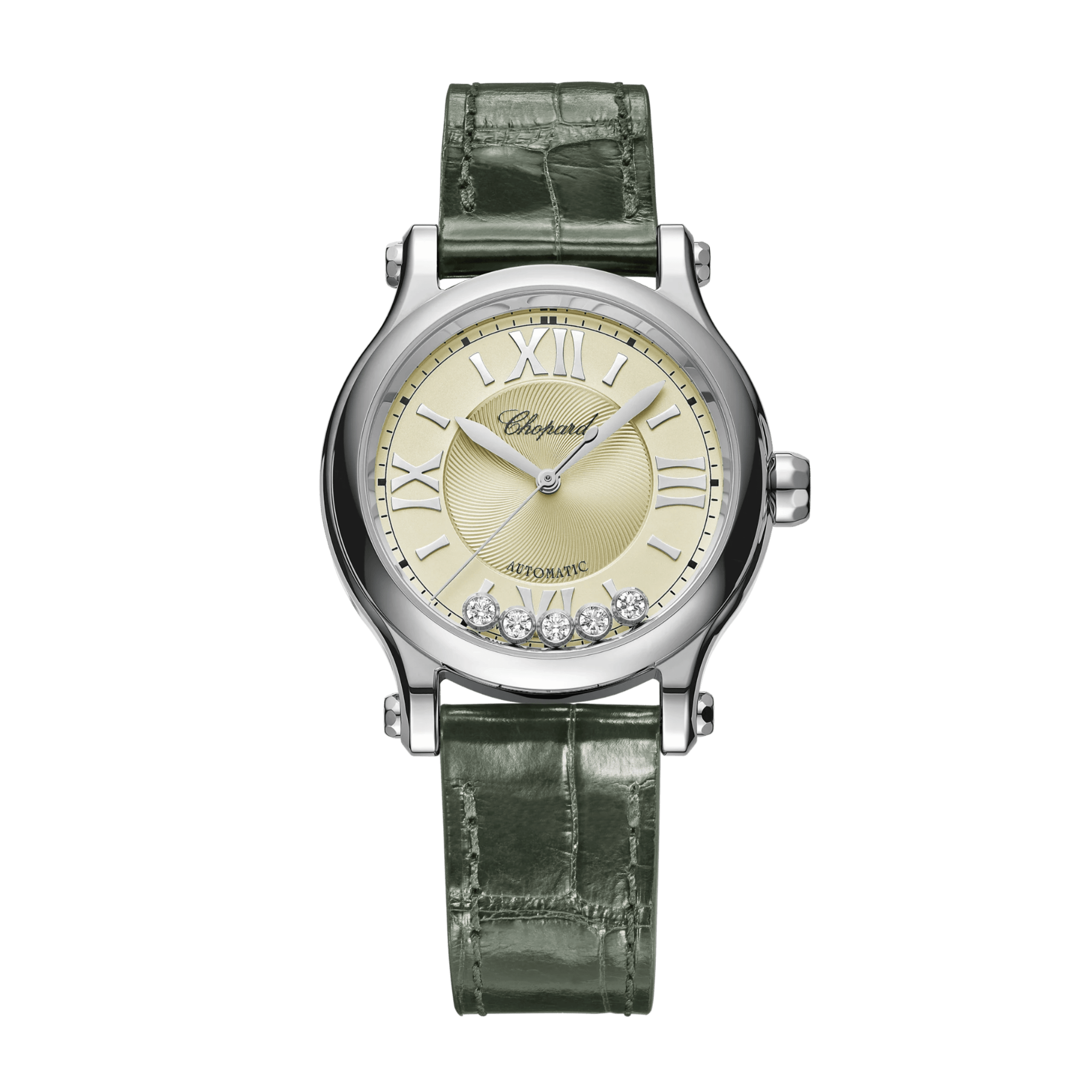 Happy Sport Steel Ivory Dial 33mm Product Image