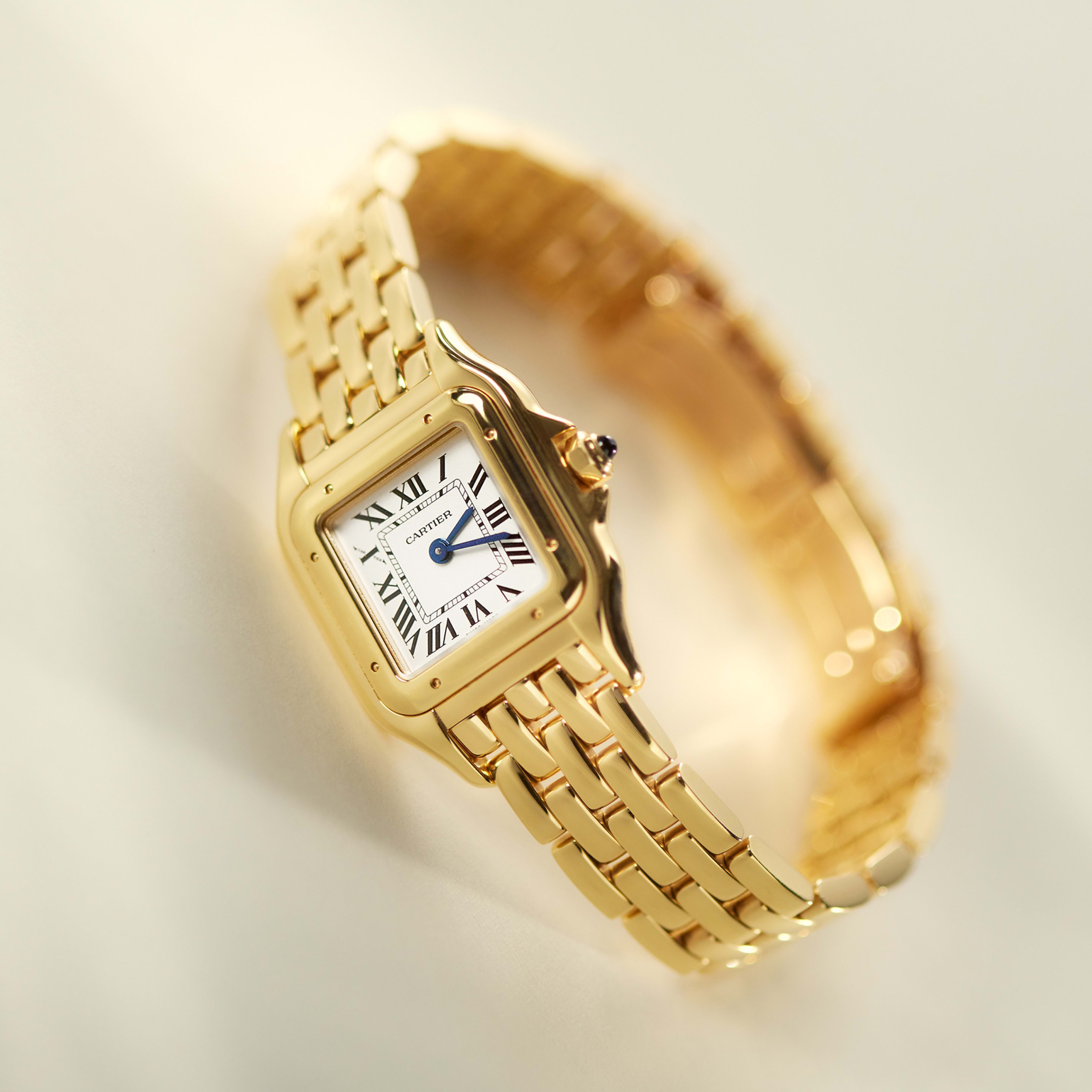 Panthère de Cartier Yellow Gold White Dial 23mm Product Image