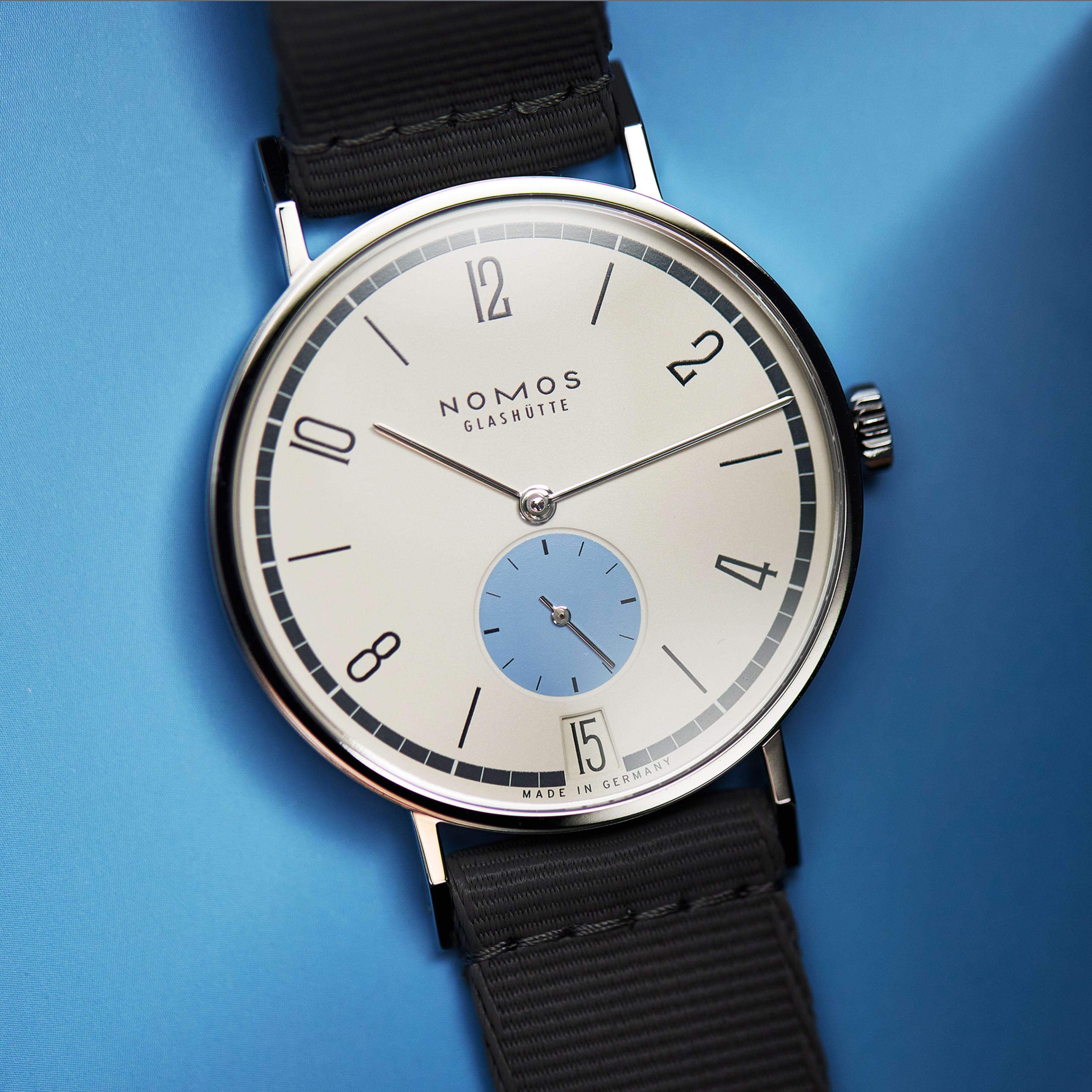 Tangente Date Schneesturm Steel White Dial 37mm Product Image