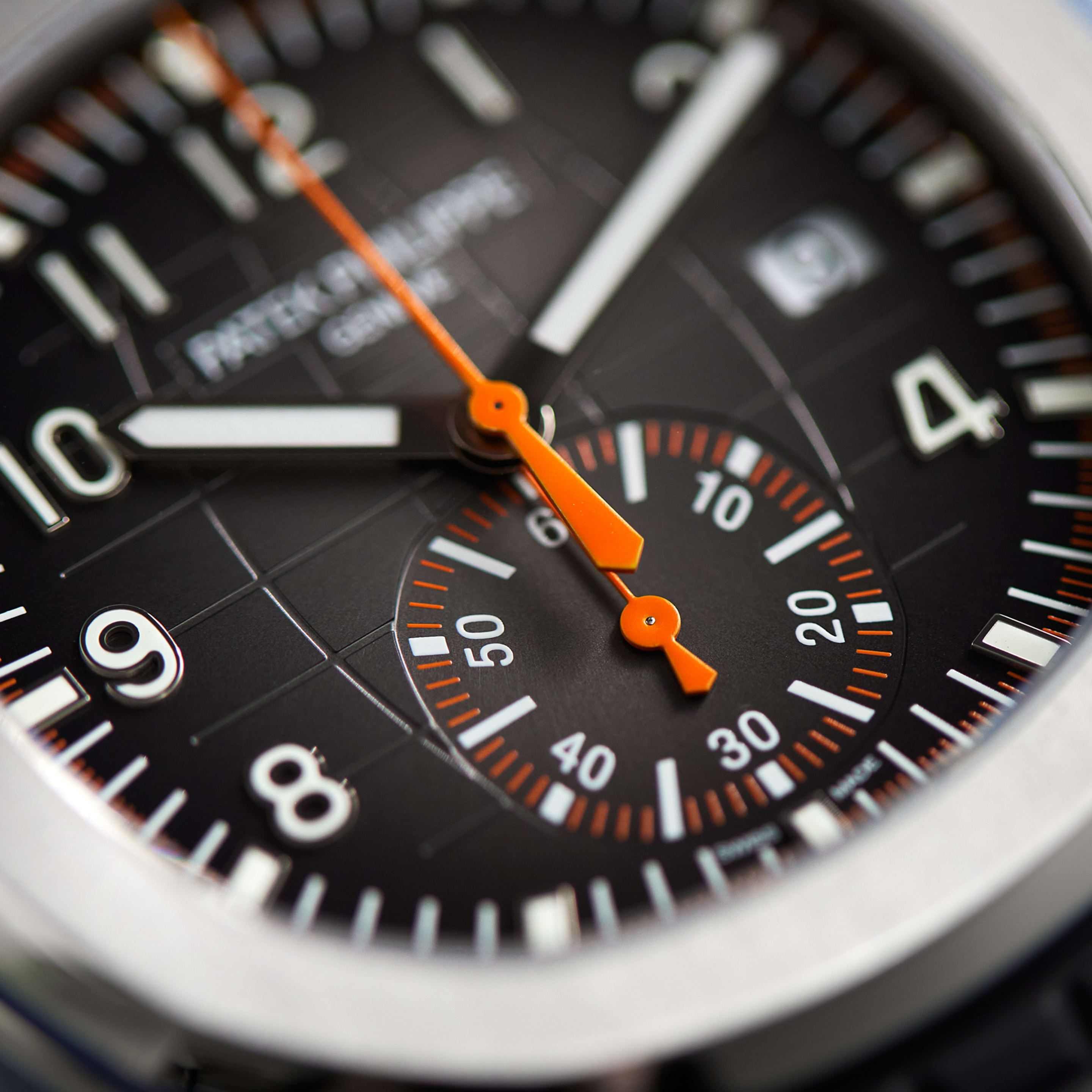Aquanaut Chronograph Steel Black Dial 42mm Product Image