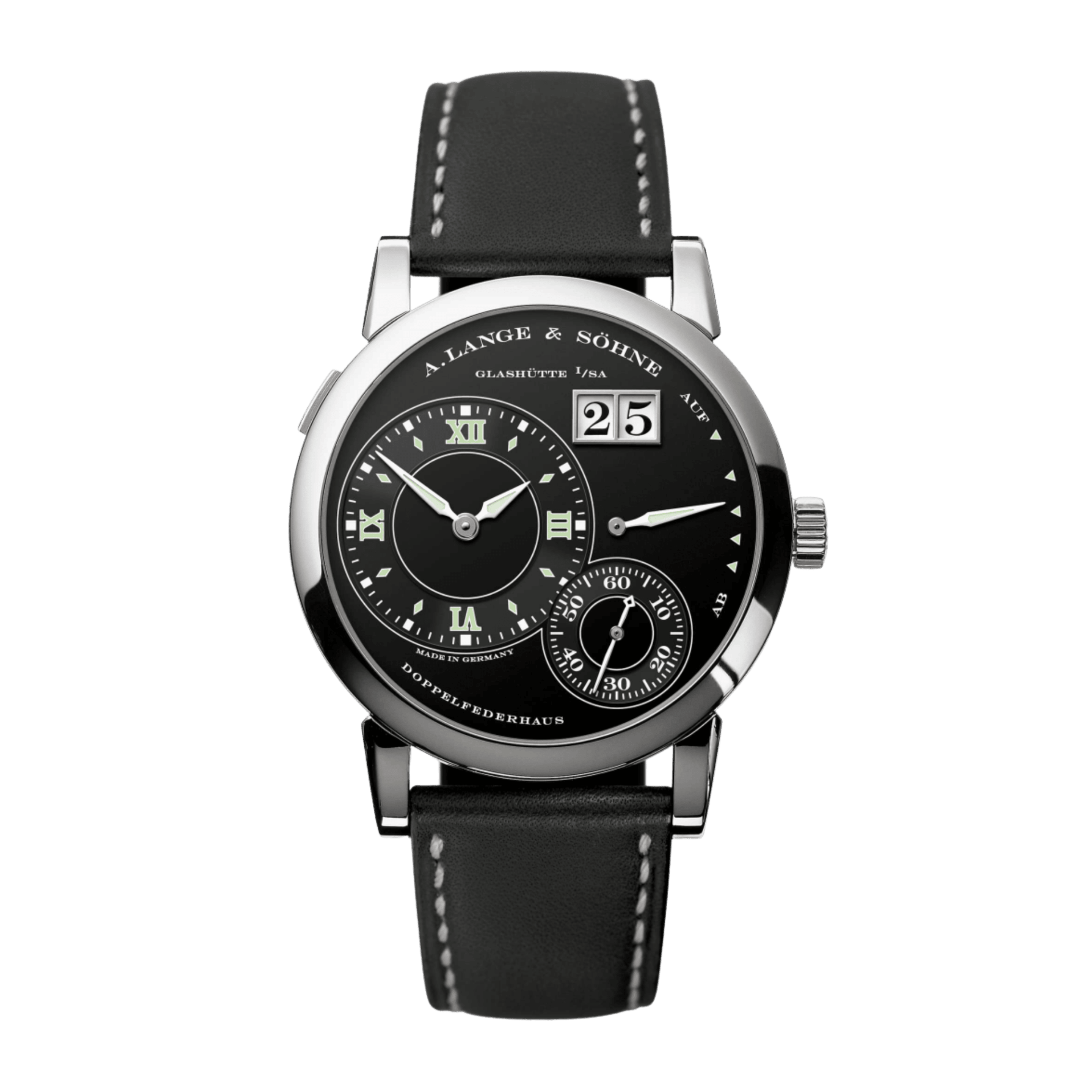 Lange 1 "Luminous" White Gold Black Dial 38mm Product Image