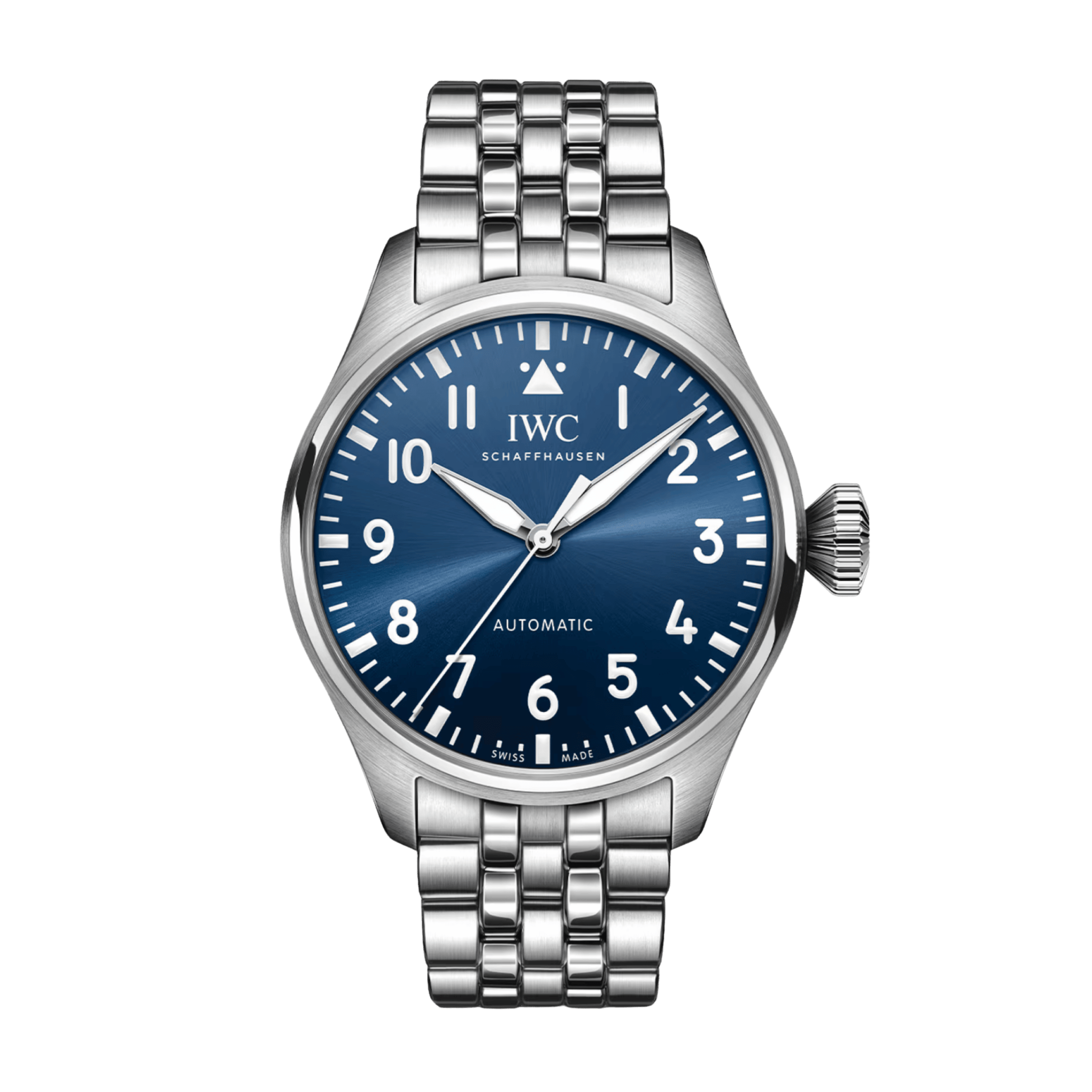 IWC Big Pilot's Watch Steel Blue Dial 43mm IW329304 - Make an