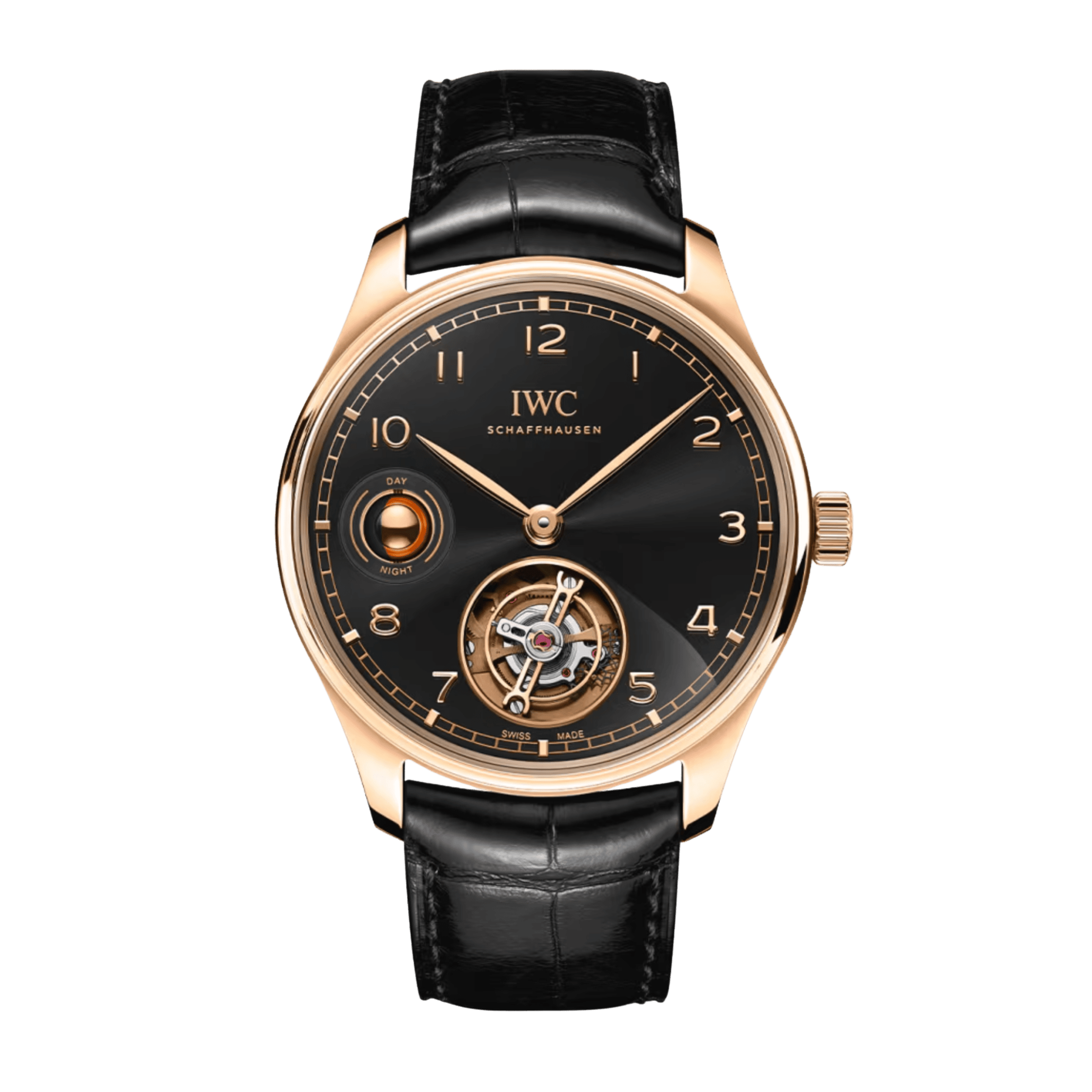 Portugieser Tourbillon Day & Night Armour Gold Black Dial 42mm Product Image