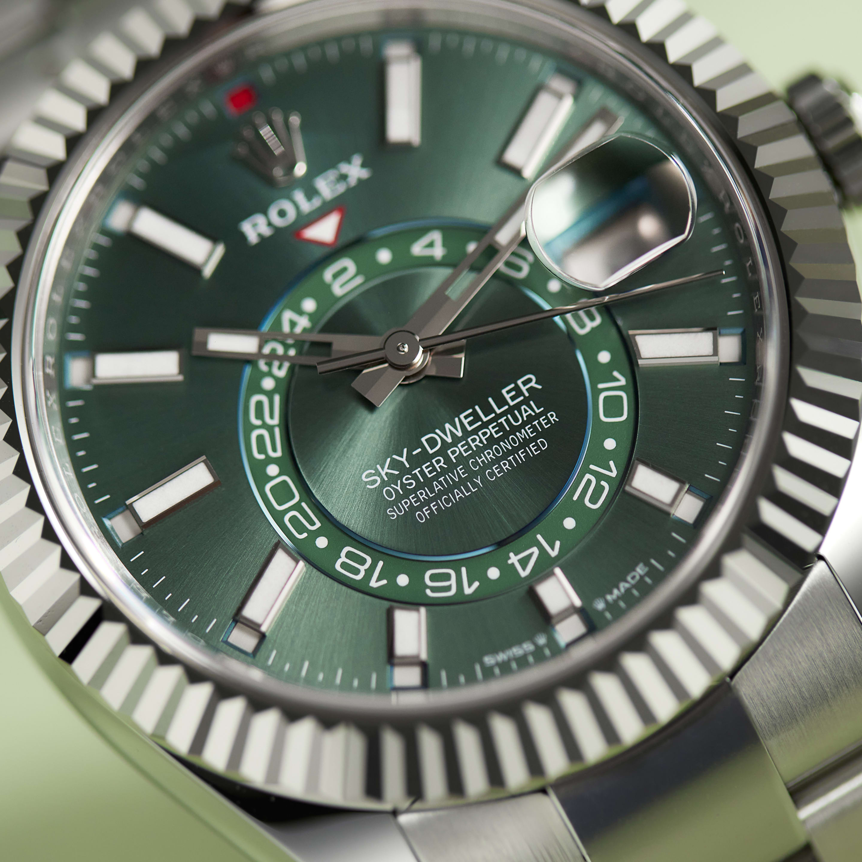 Sky-Dweller Steel Green Dial 42mm Product Image
