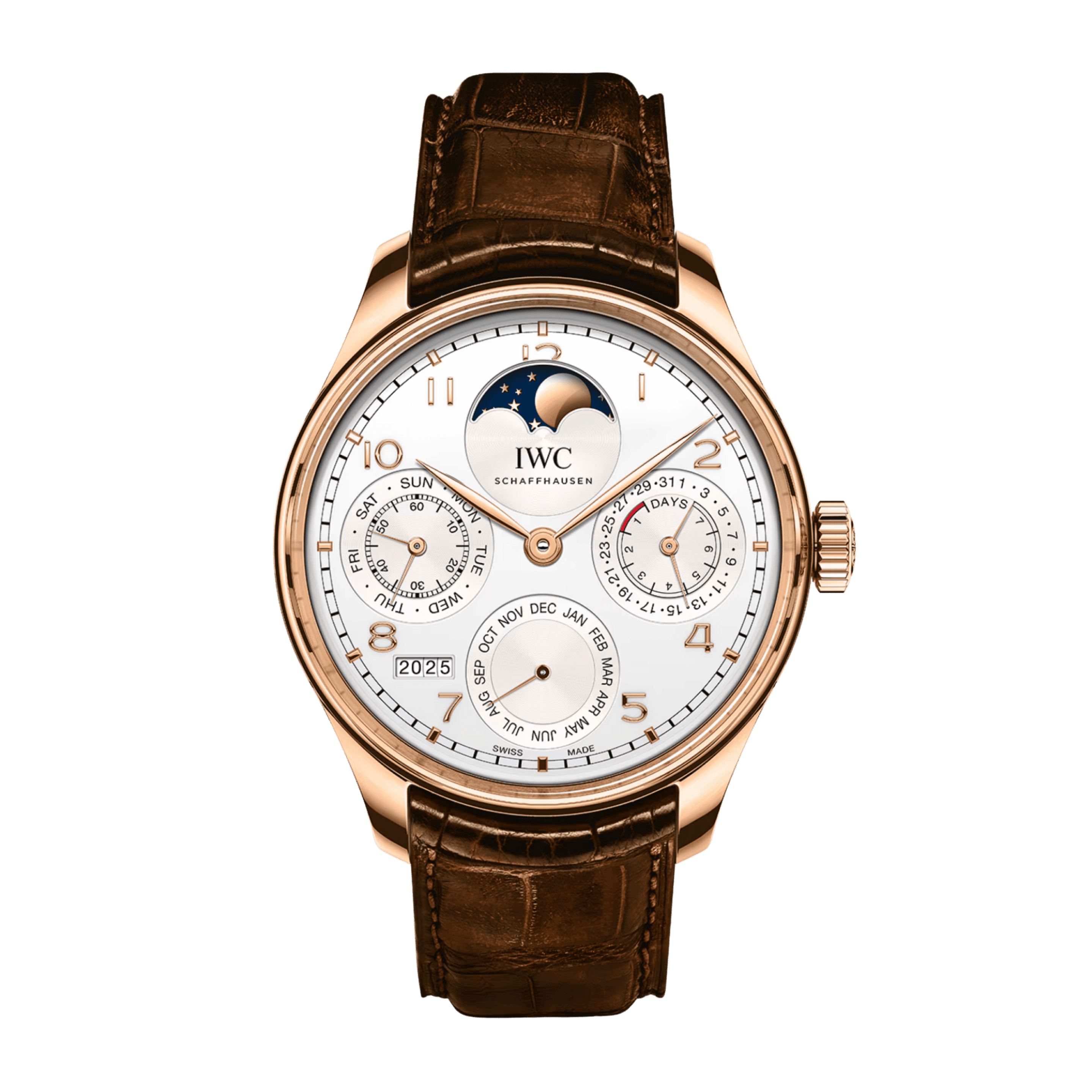 Portugieser Perpetual Calendar Rose Gold White Dial 44mm Product Image