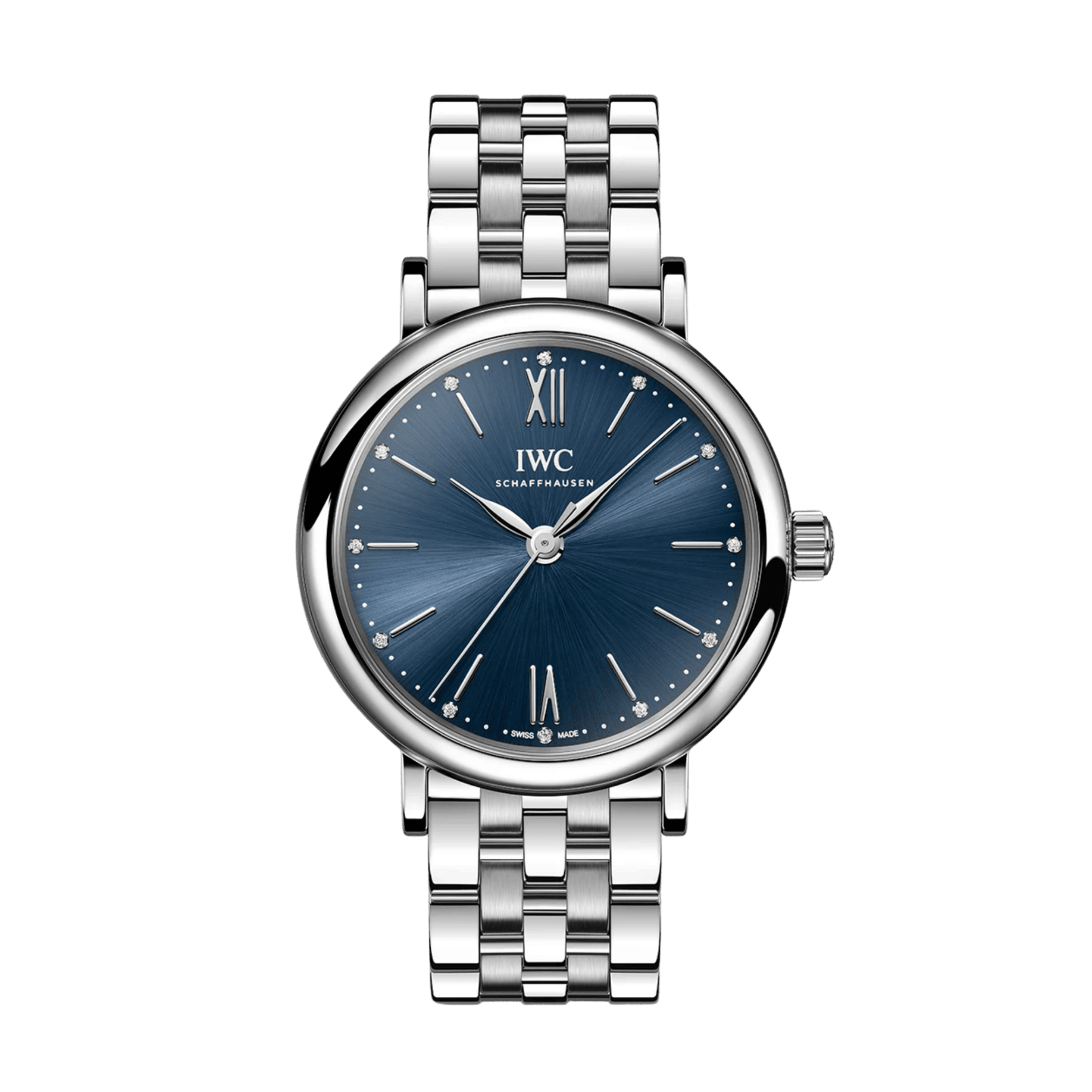 Portofino Steel Blue Dial 34mm Product Image