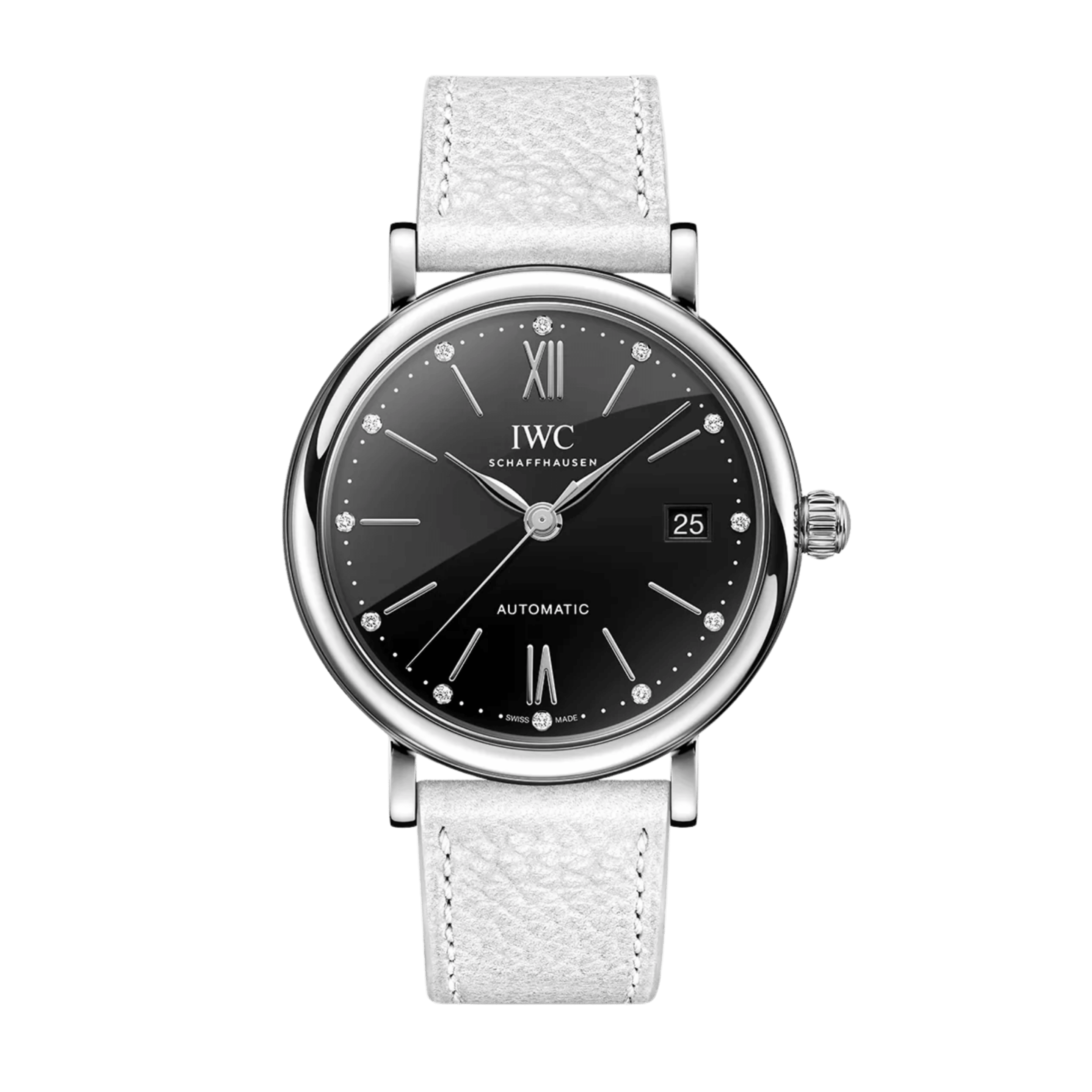 Portofino Steel Black Dial 37mm Product Image