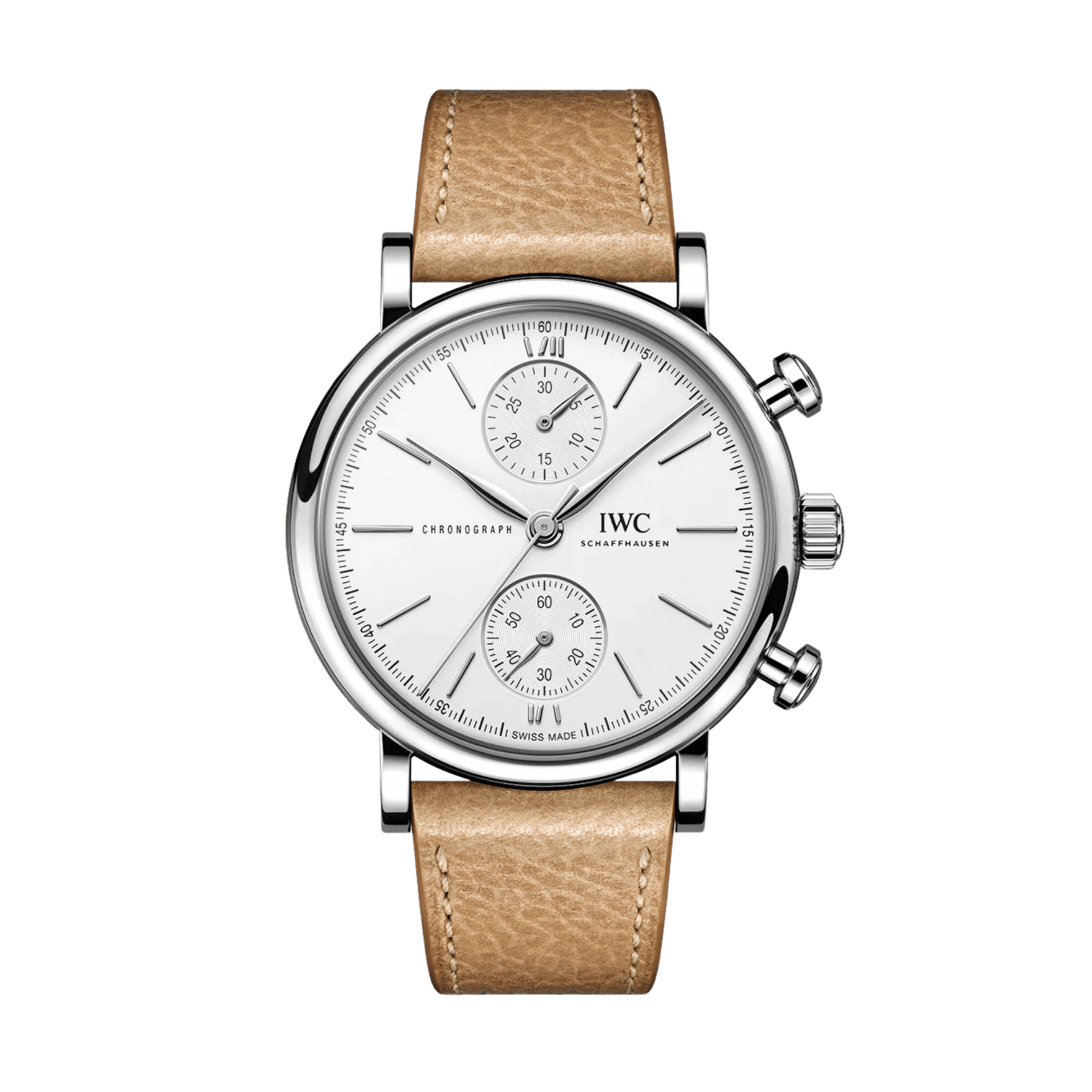 Portofino Chronograph Steel White Dial 39mm Product Image