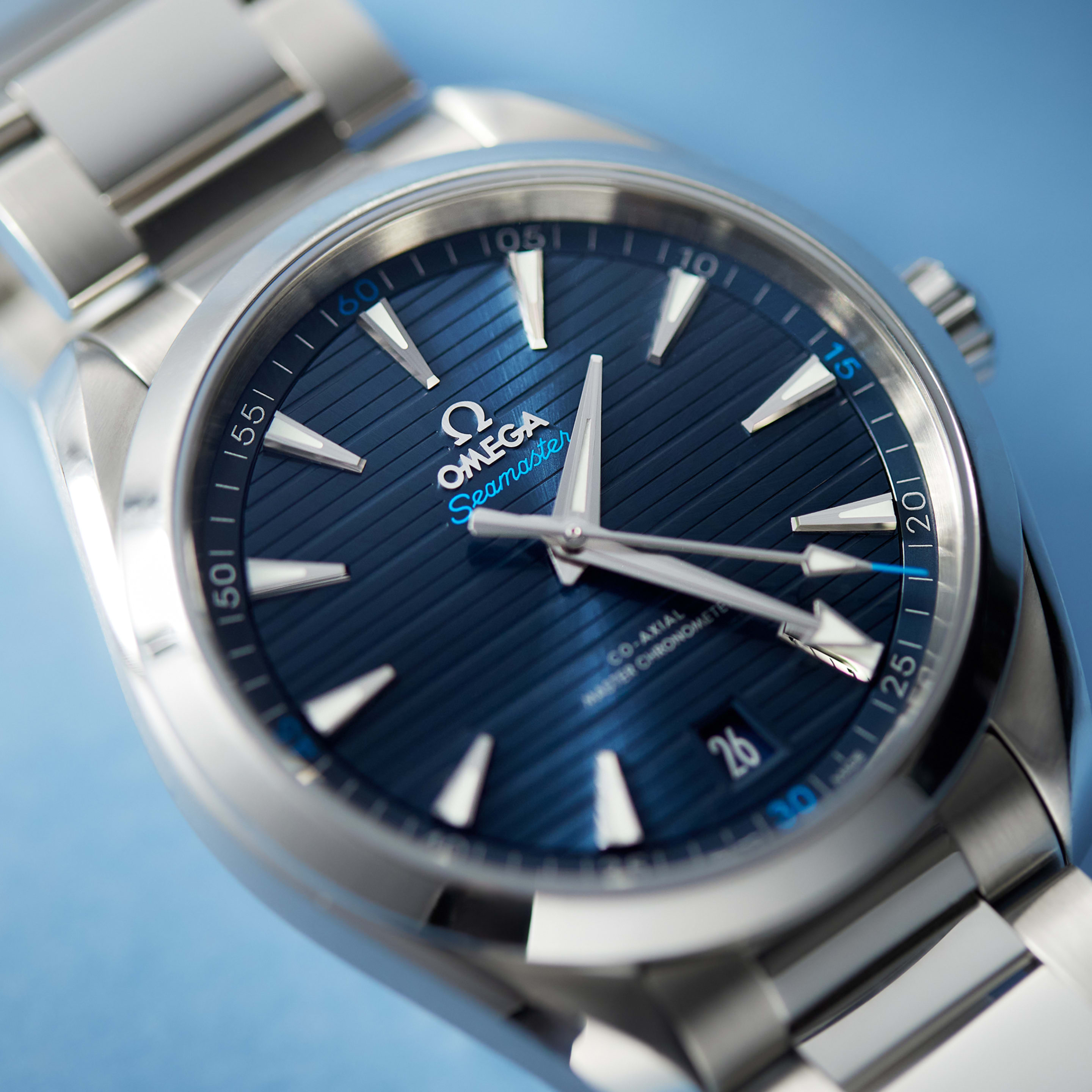 Aqua Terra Steel Blue Dial 41mm Product Image