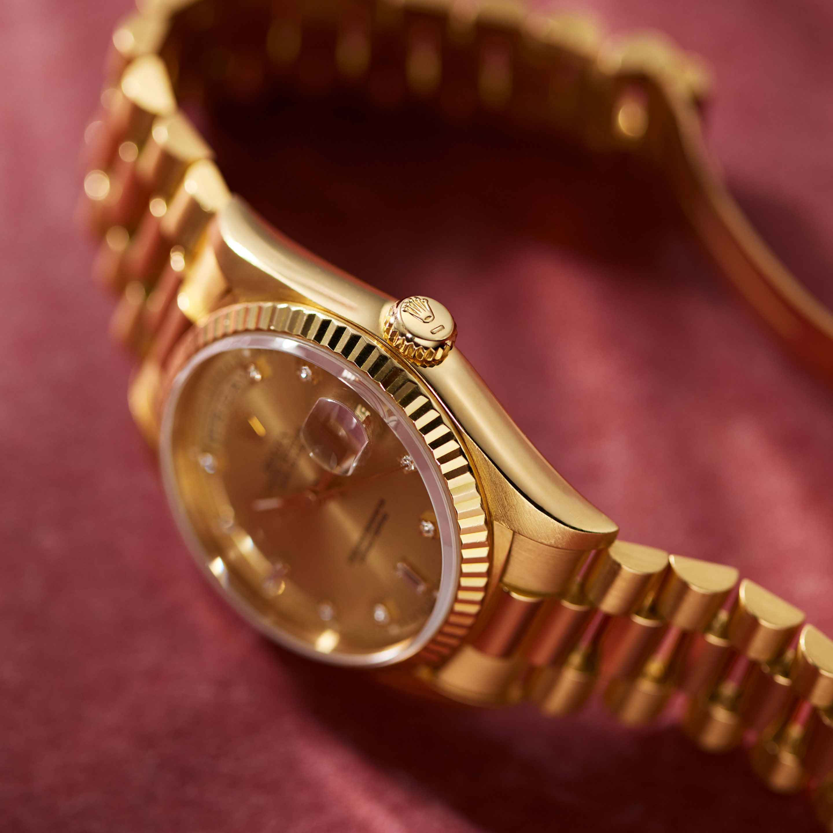 Vintage Day-Date Yellow Gold Champagne Dial 36mm Product Image