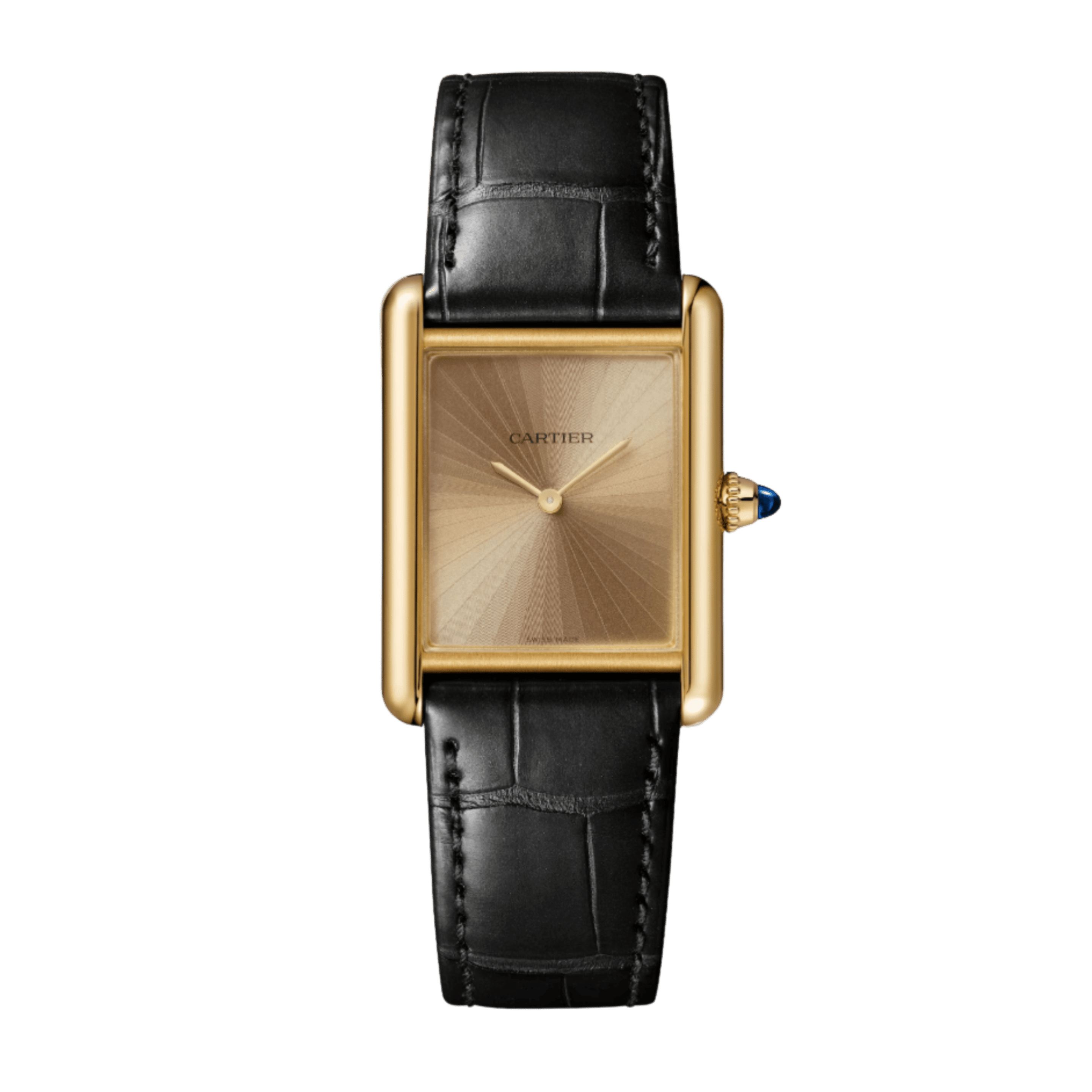 Tank Louis Yellow Gold Champagne Dial 25mm Product Image
