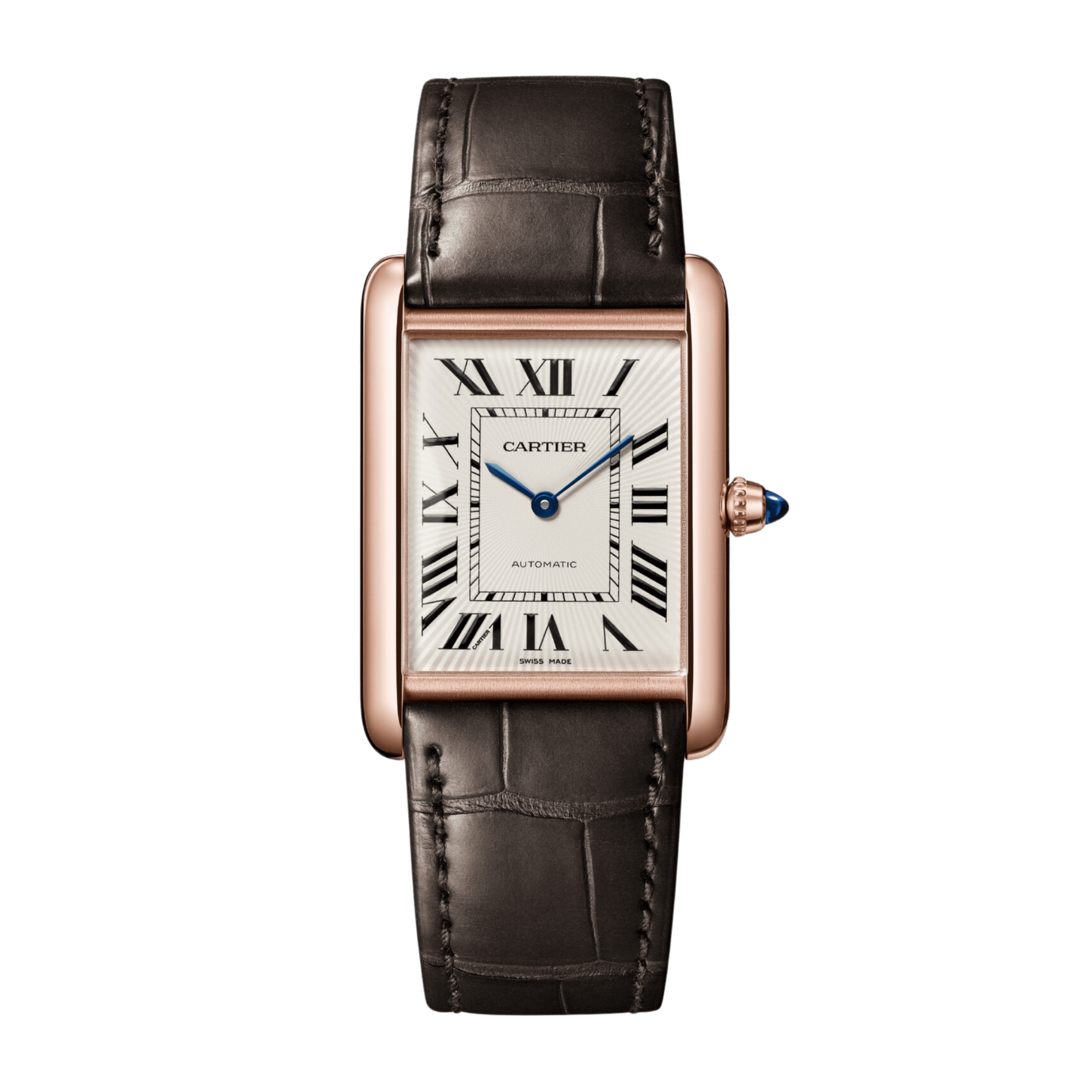 Tank Louis Rose Gold Silver Dial 27mm Product Image