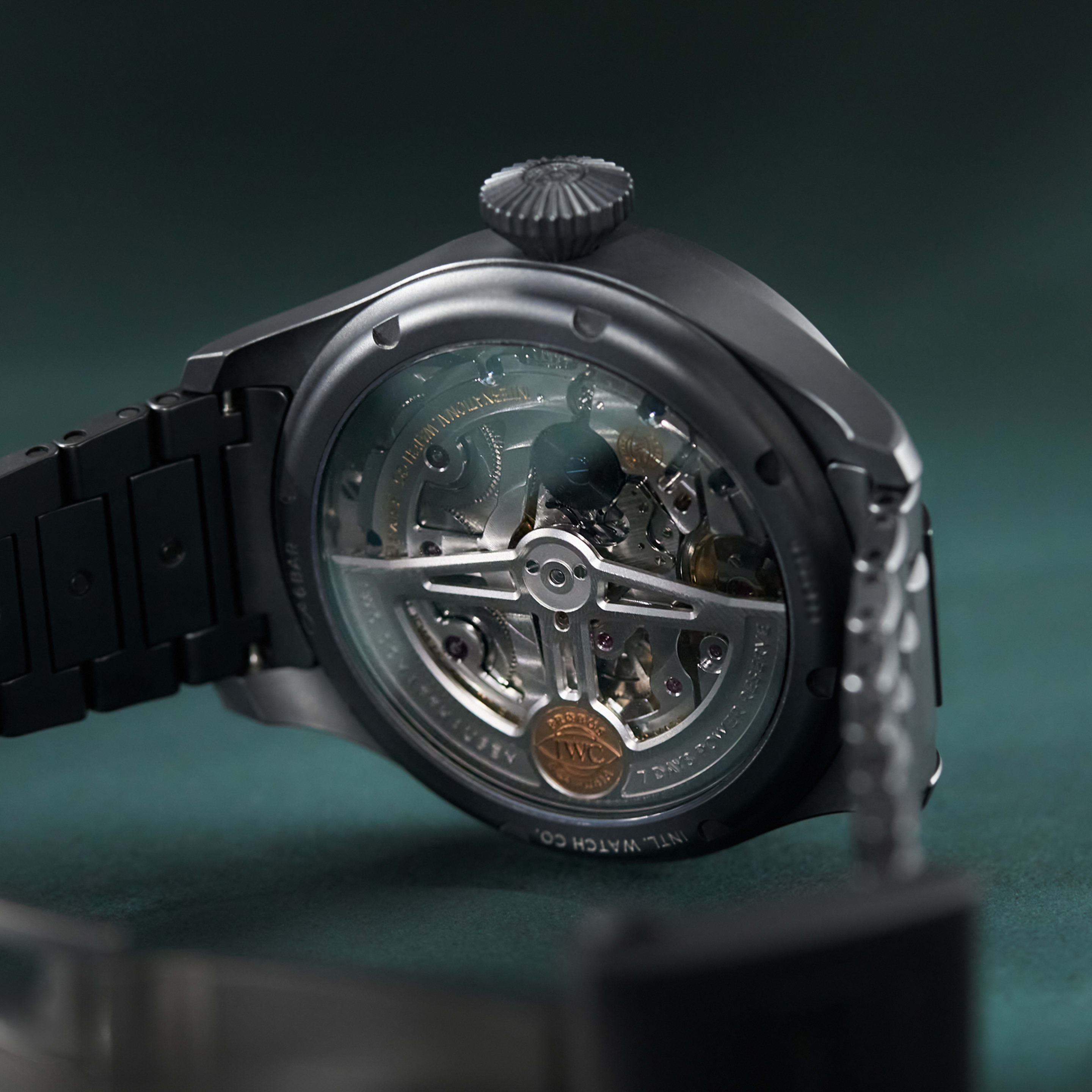 Big Pilot's Watch Perpetual Calendar Top Gun Ceratanium Black Dial 46mm Product Image