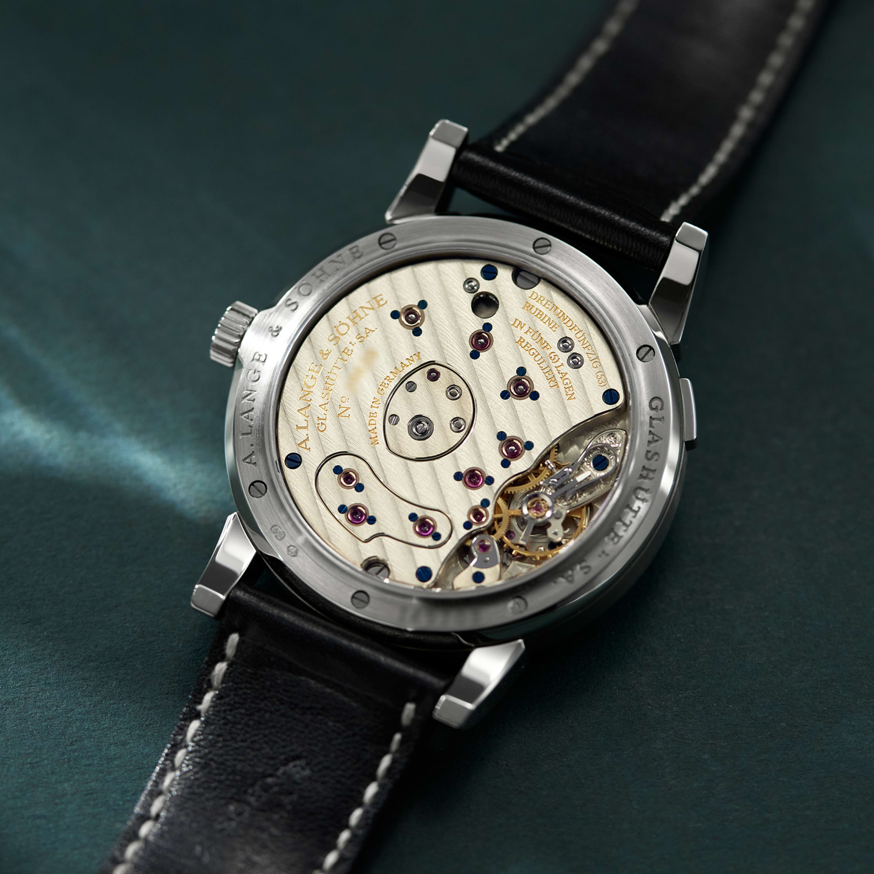 Lange 1 "Luminous" White Gold Black Dial 38mm Product Image