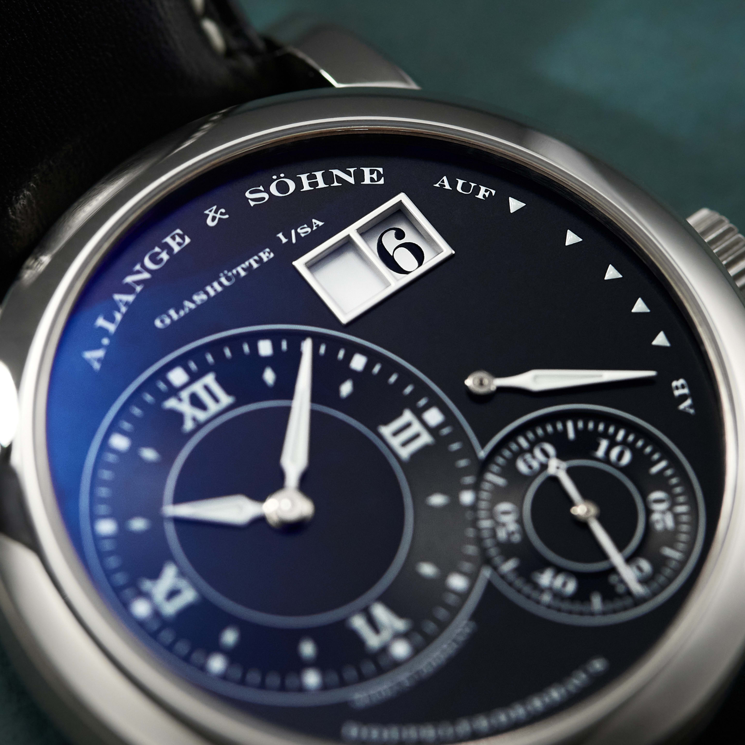 Lange 1 "Luminous" White Gold Black Dial 38mm Product Image