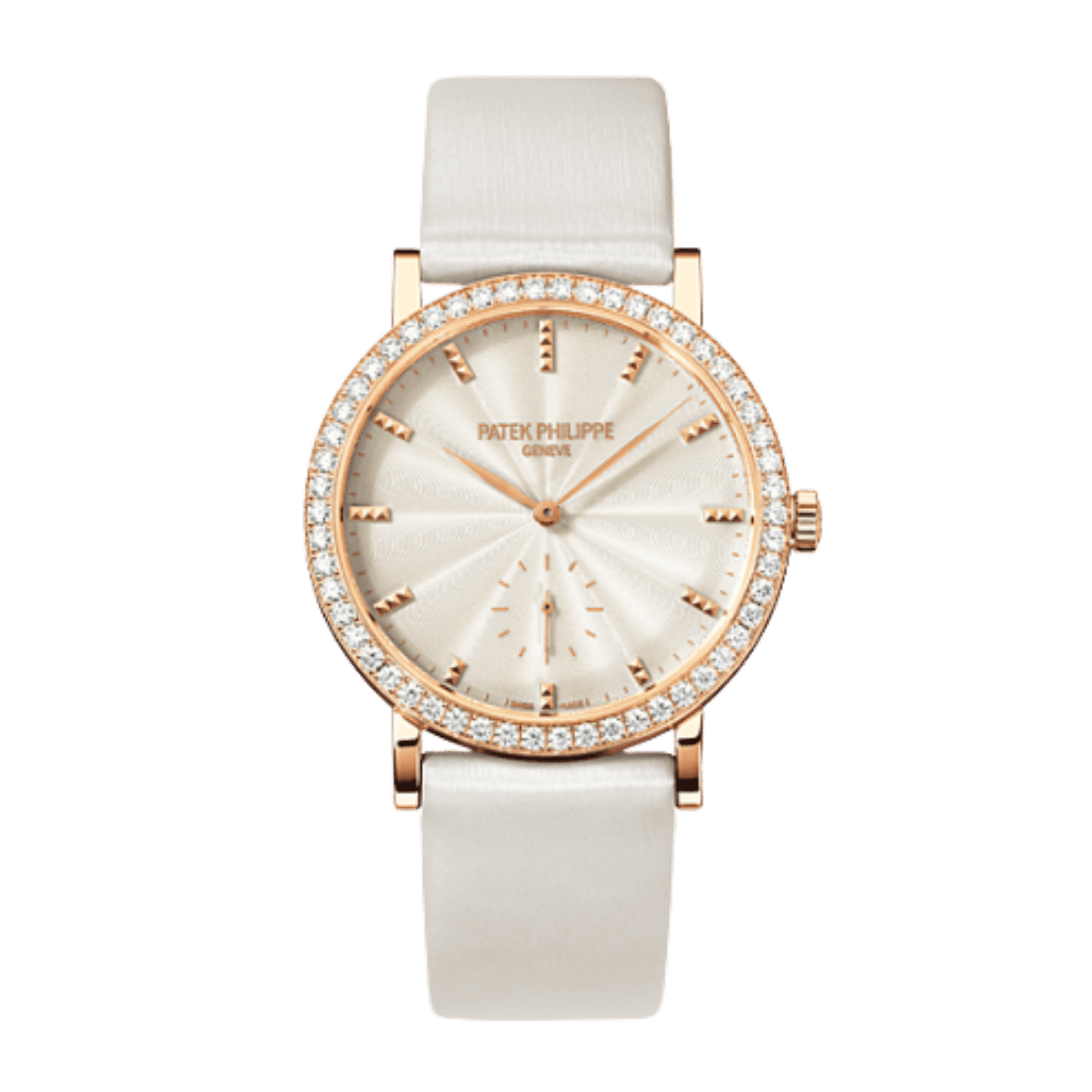 Calatrava Rose Gold Diamond White Dial 31mm Product Image