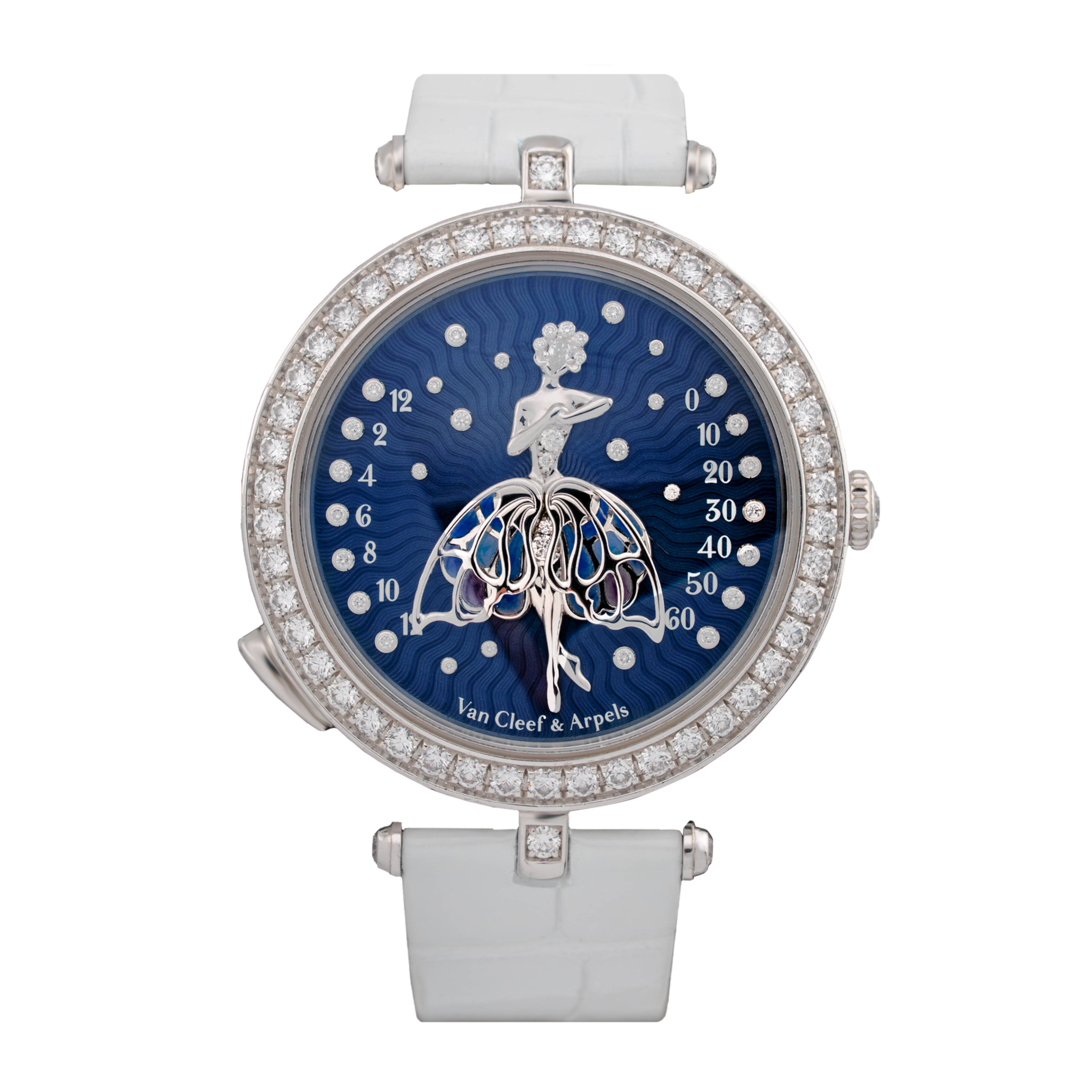Van Cleef & Arpels Poetic Complications Ballerine Enchantée White