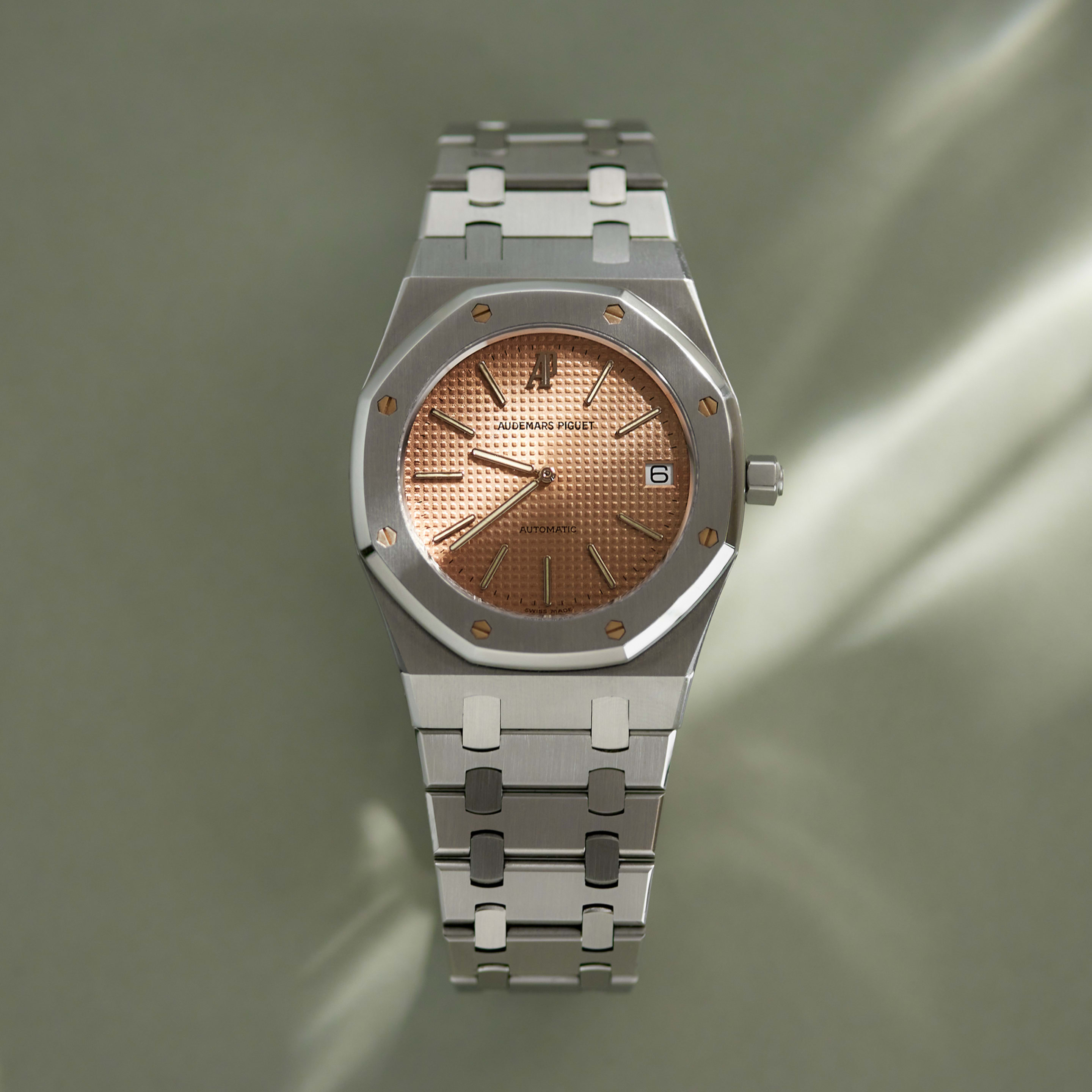 Audemars Piguet Vintage Royal Oak Jubilee Steel Salmon Dial 39mm
