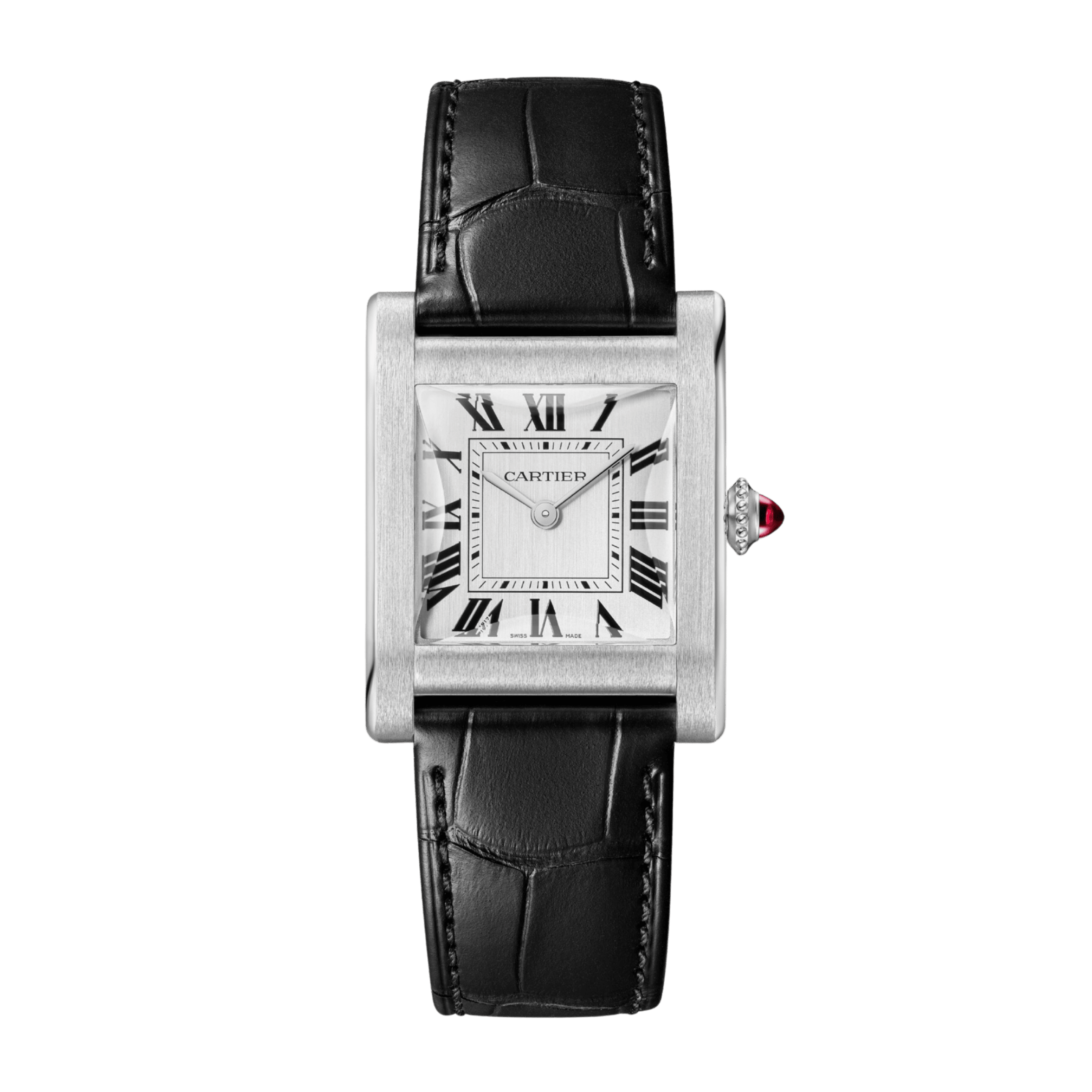 Tank Normale Platinum Silver Dial 25mm Product Image