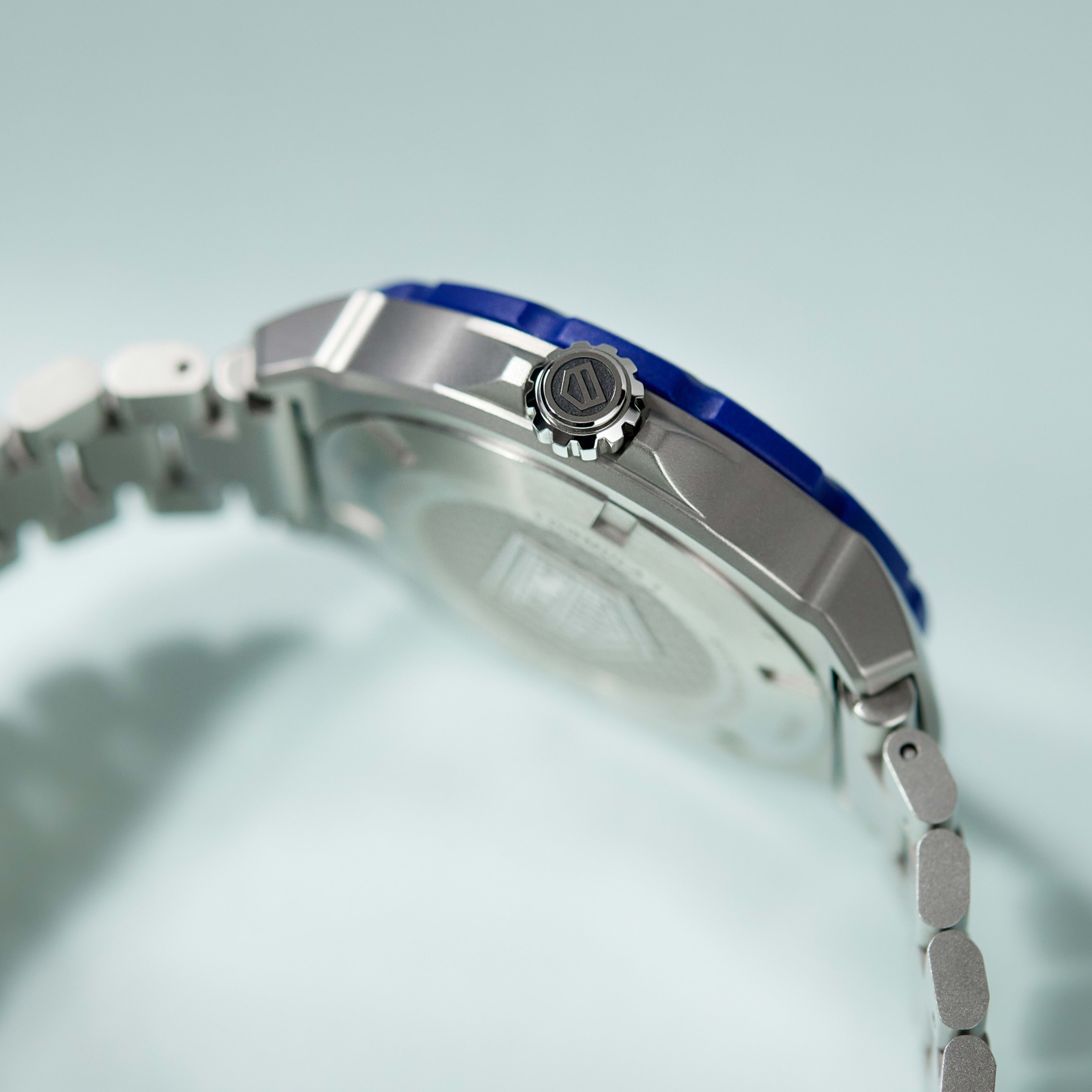 Formula 1 Solargraph Steel Blue Dial 38mm Product Image