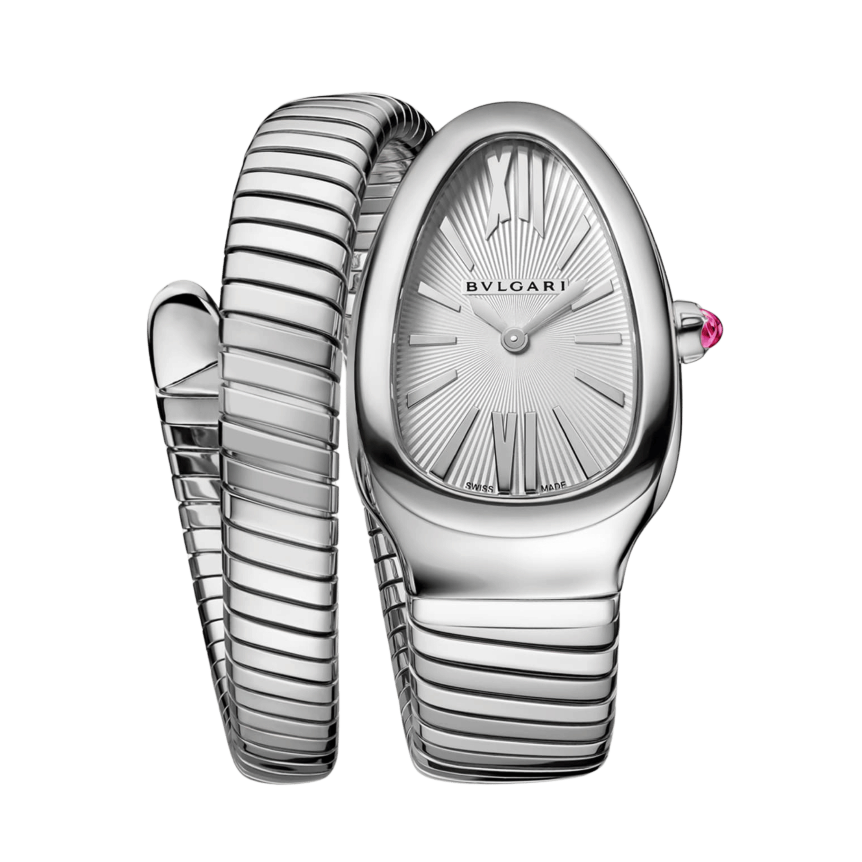 Serpenti Tubogas Steel Silver Dial 35mm Product Image