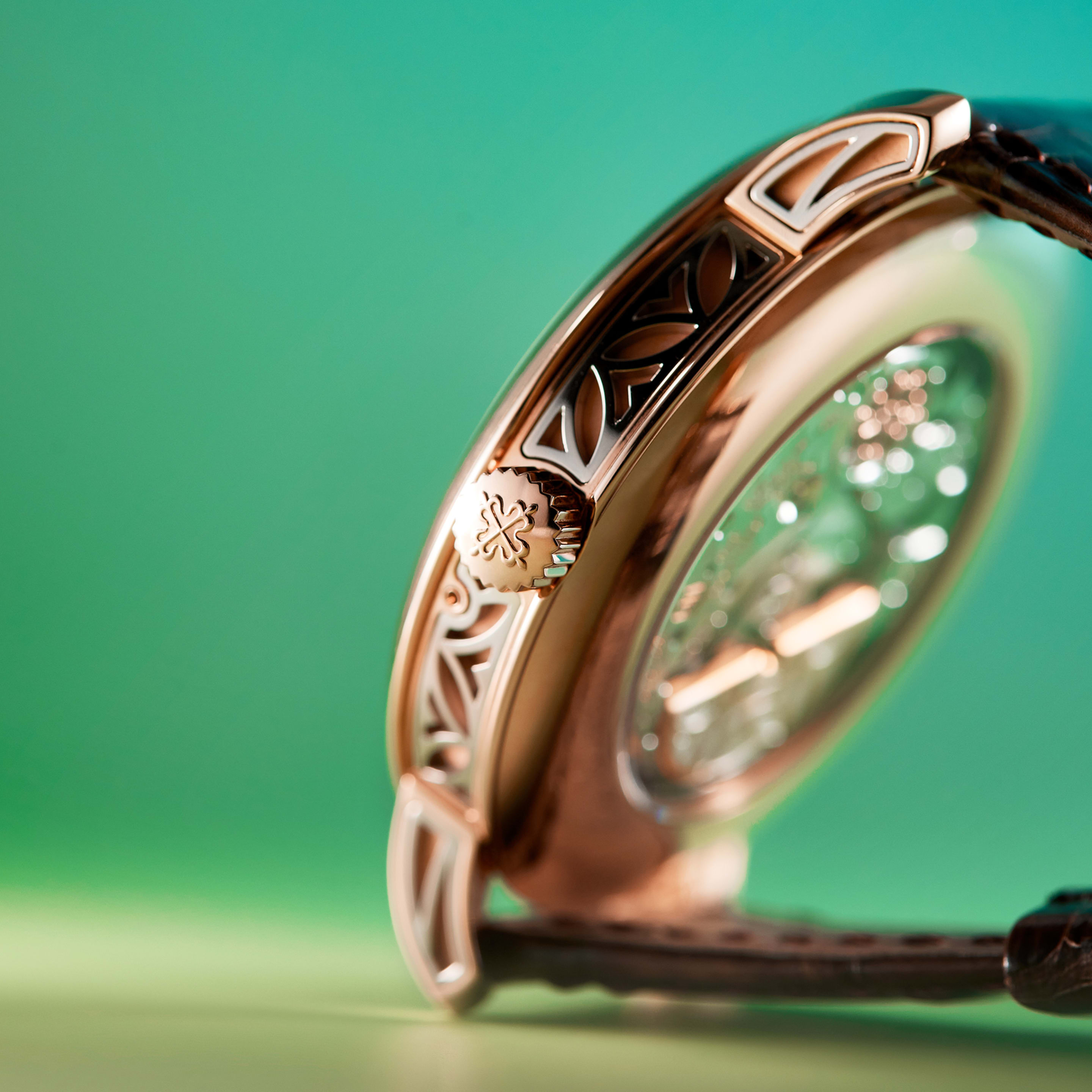 Minute Repeater Perpetual Calendar Rose Gold Skeleton Dial 43mm Product Image