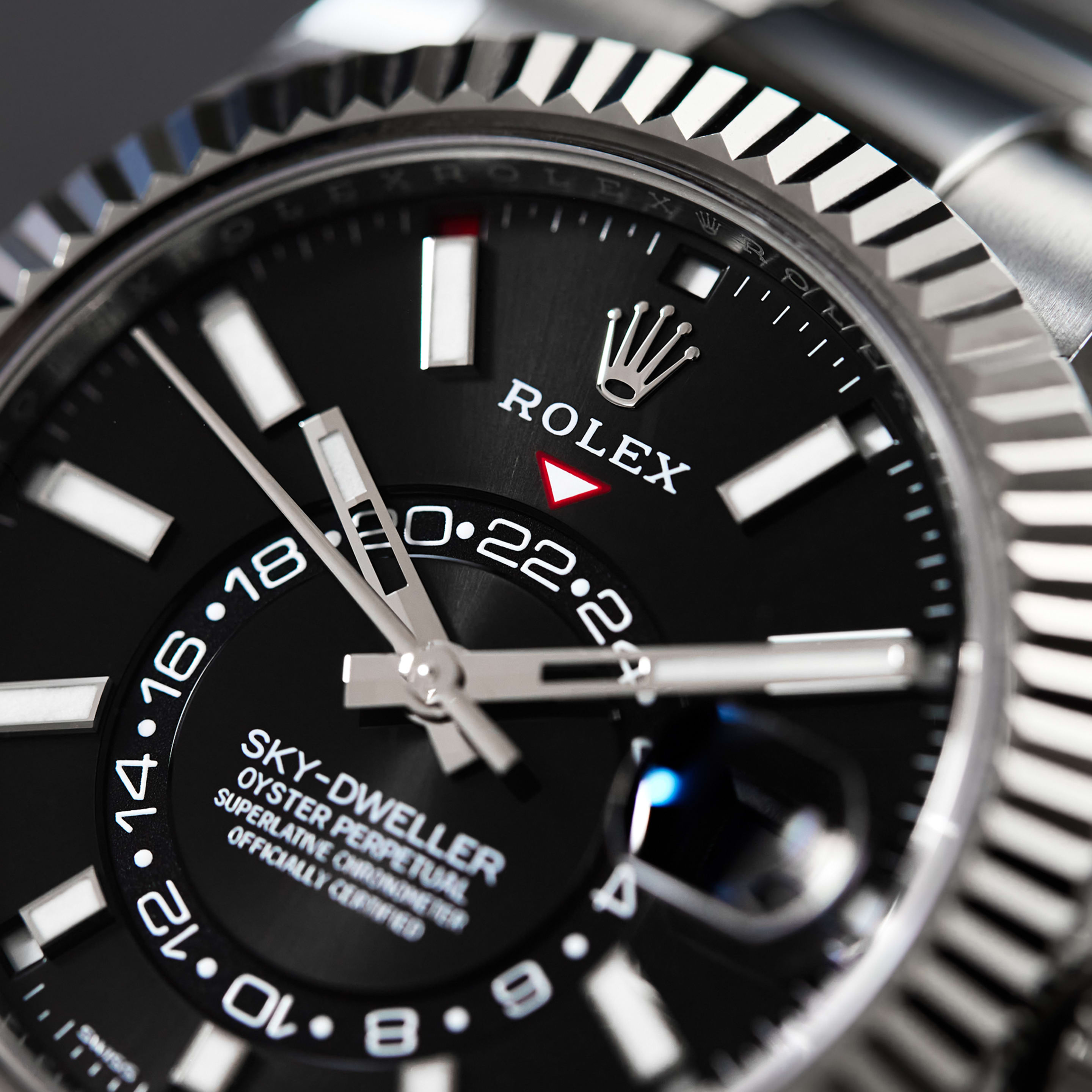 Rolex Sky-Dweller Steel Black Dial 42mm 326934-0005 - Make an