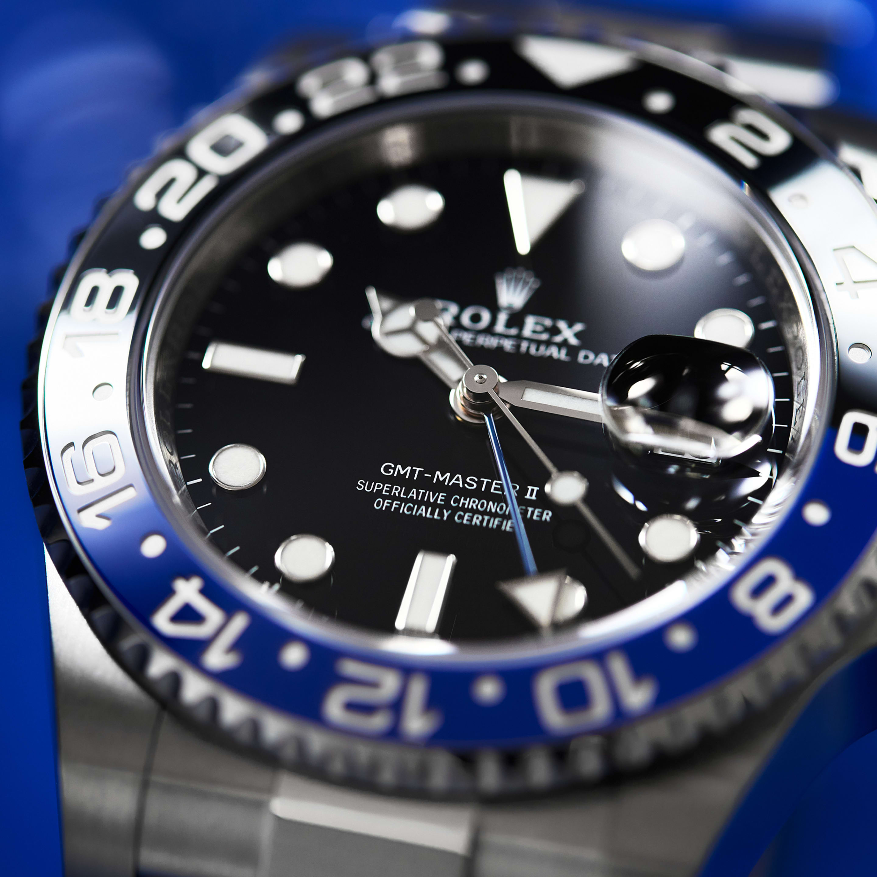 GMT-Master II Steel Black Dial "Batman" 40mm Product Image