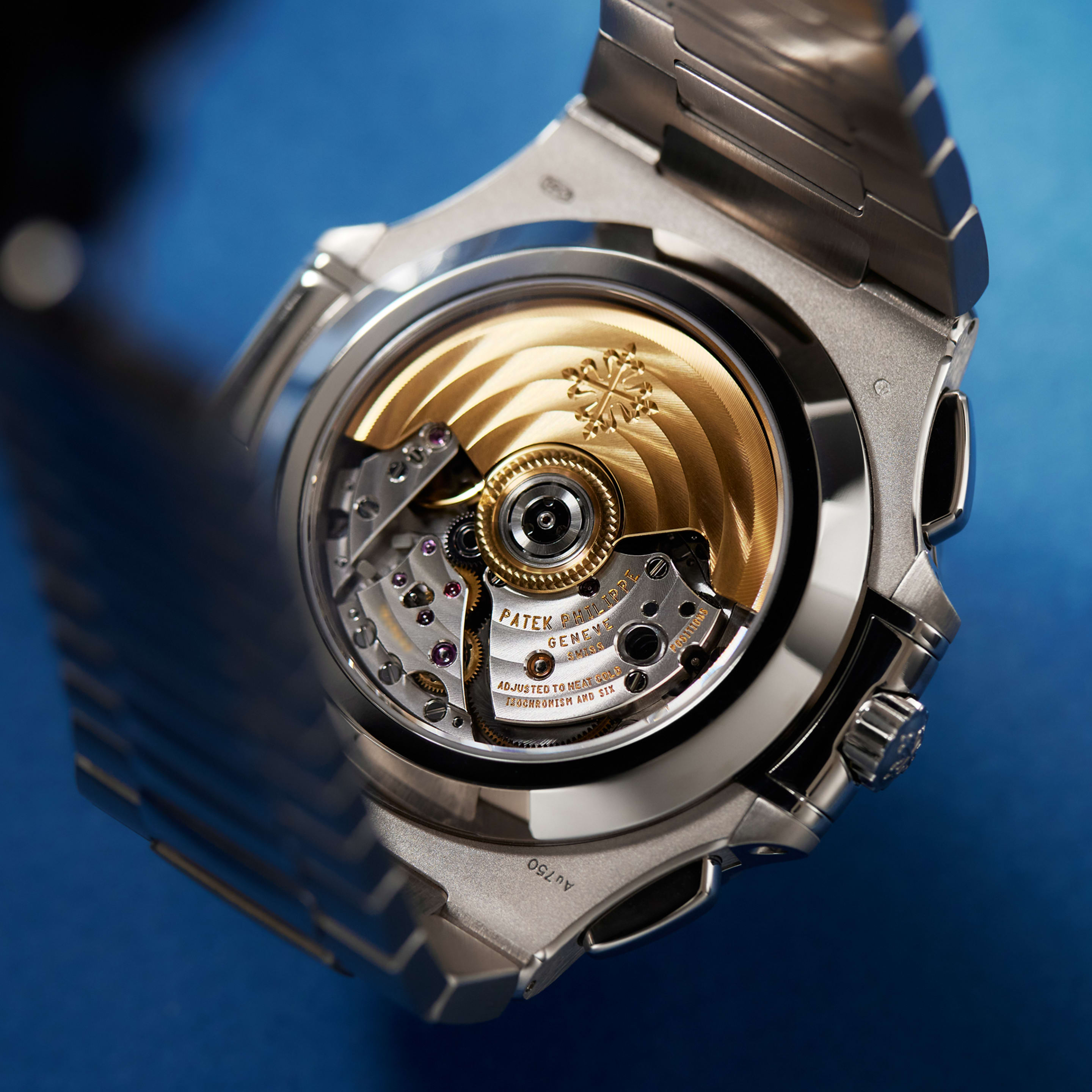 Nautilus Chronograph White Gold "40th Anniversary" Blue Dial 44mm Product Image