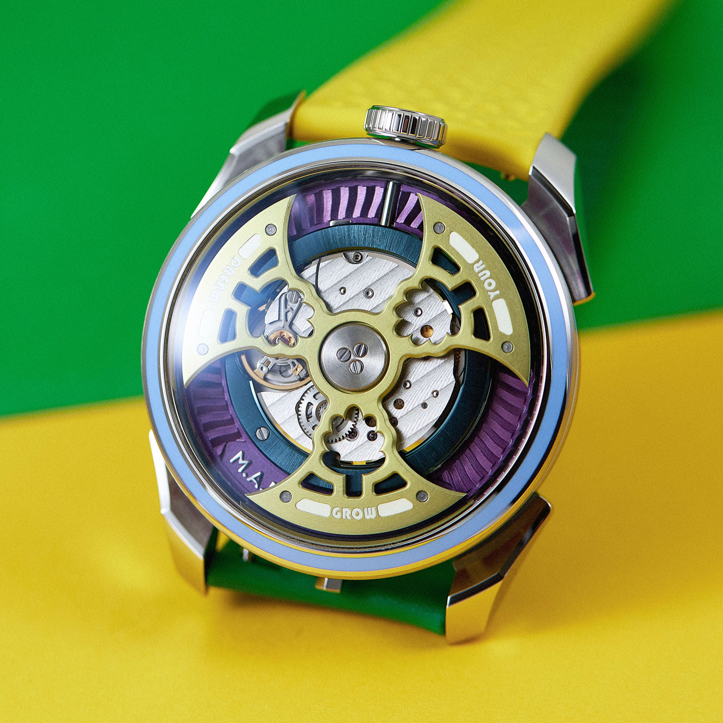 MB&F M.A.D.1S 'Grow Your Dreams' Steel 42mm M.A.D.1S Grow Your