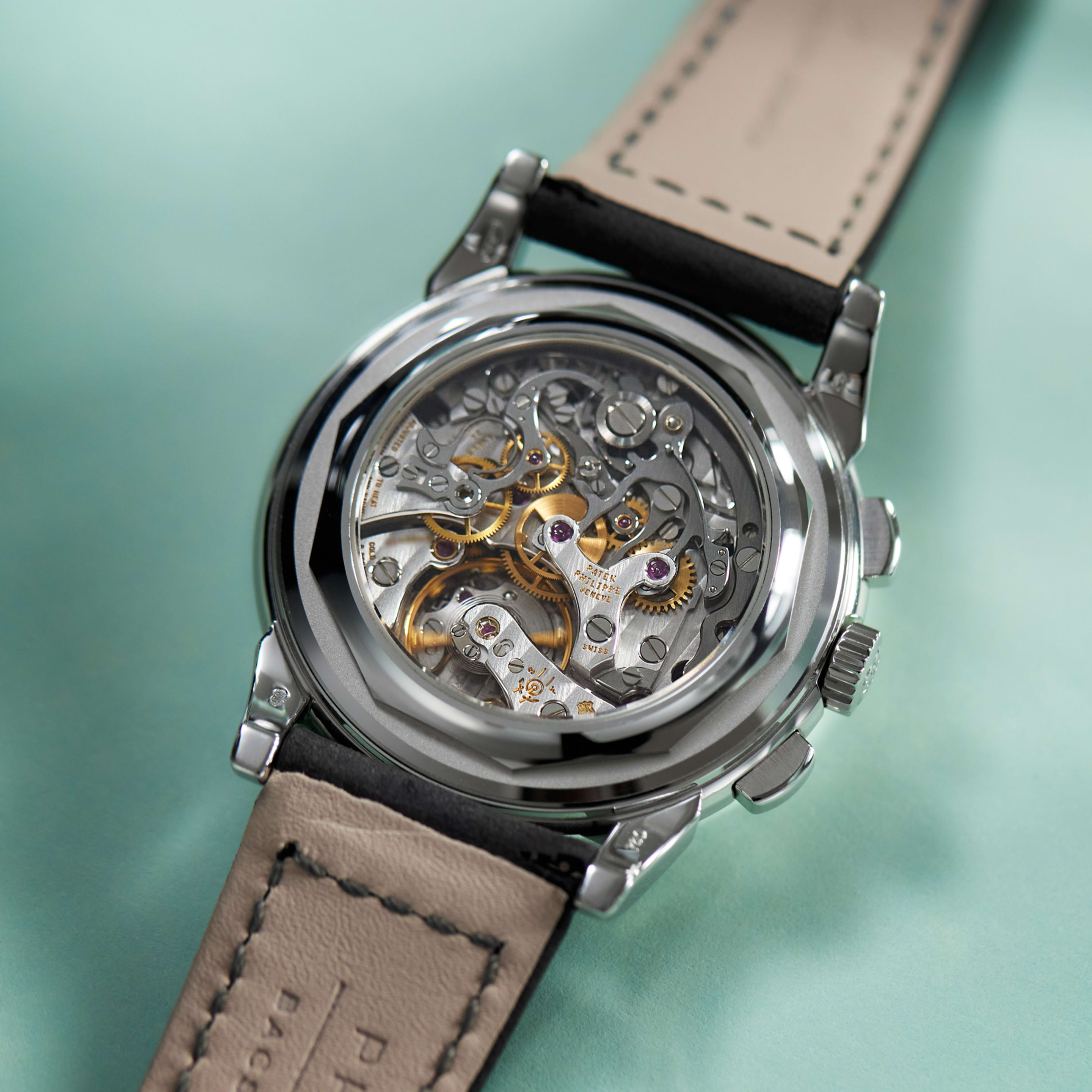 Perpetual Calendar Chronograph White Gold Silver Dial 40mm Product Image
