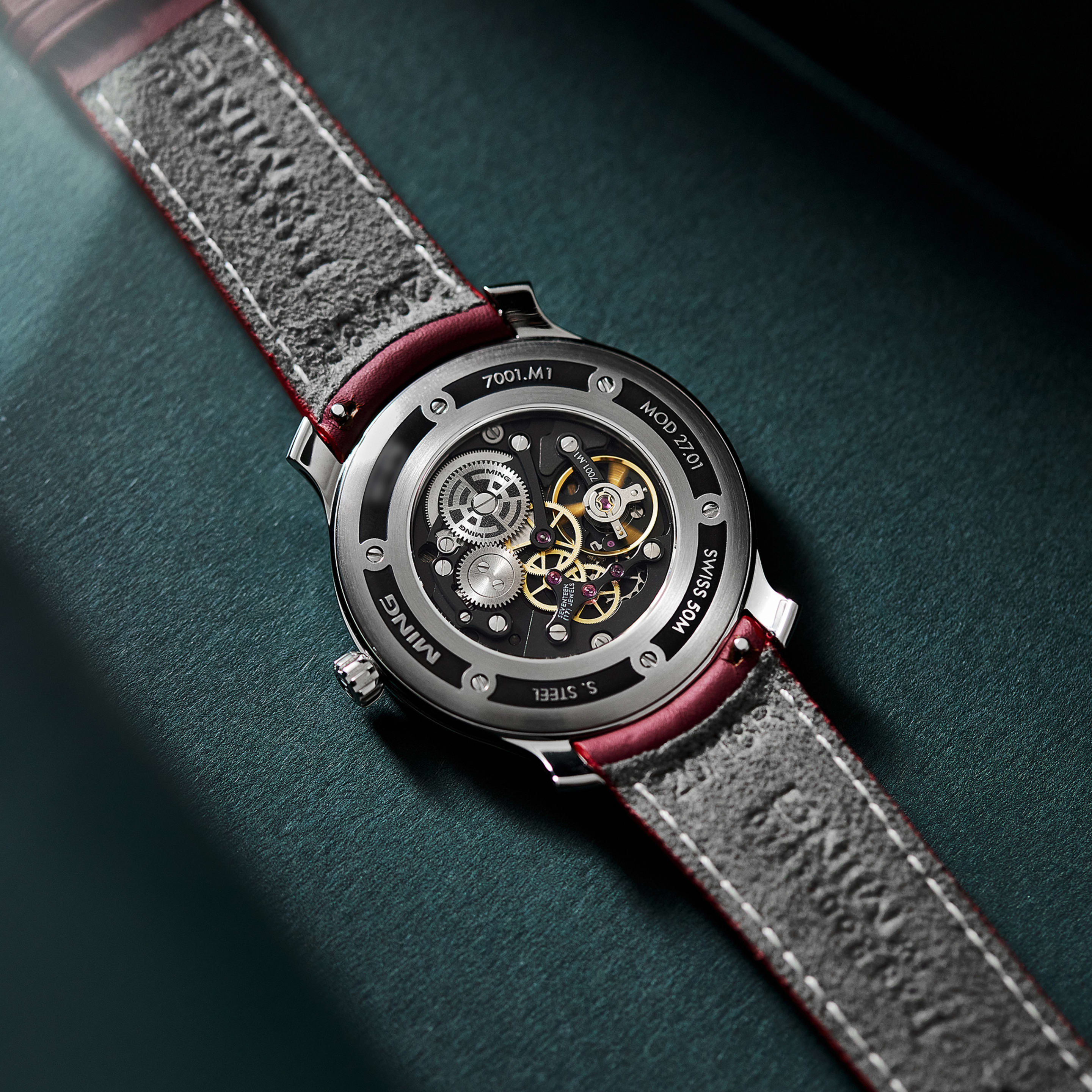Ming 27.01 Black Dial 38mm Product Image