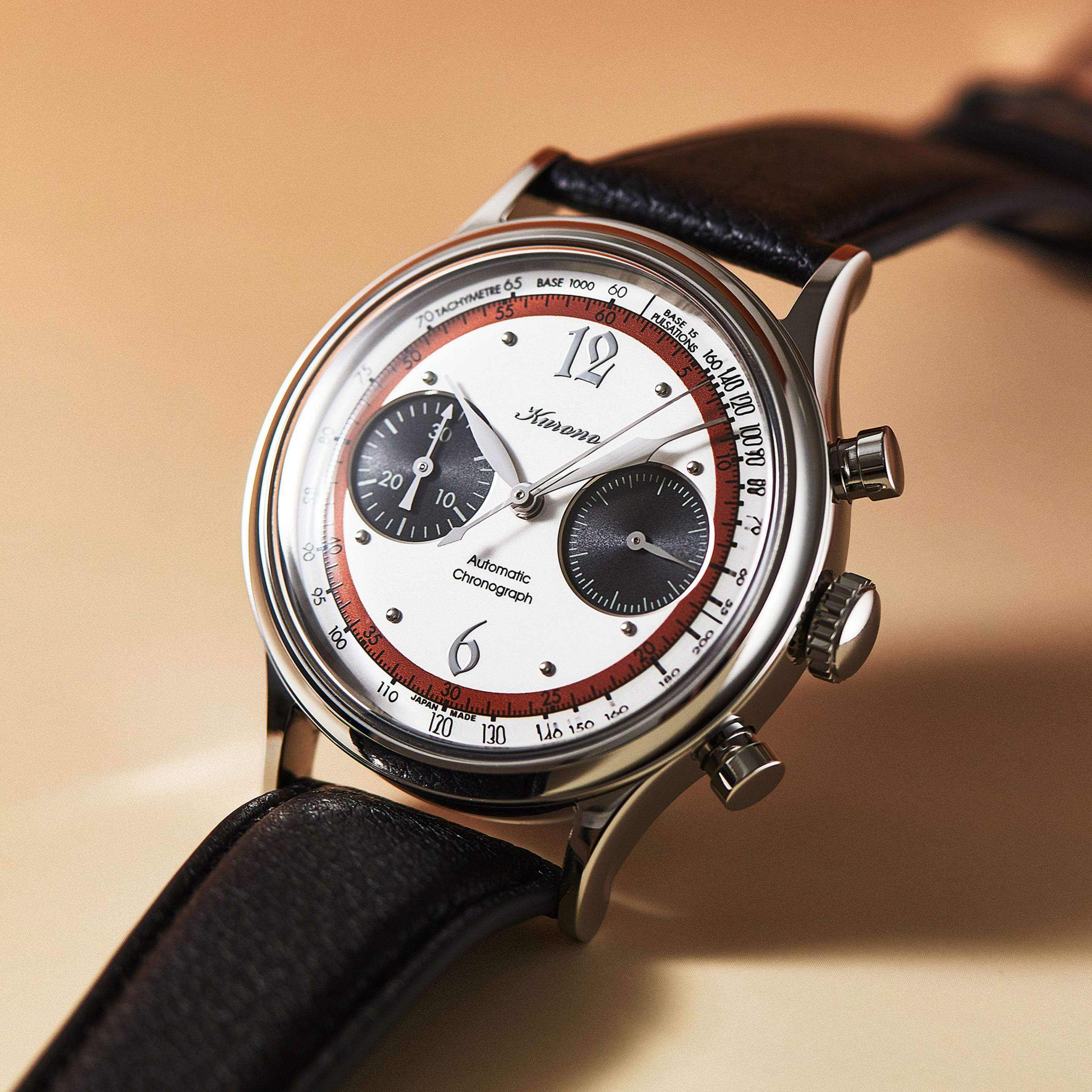 Kurono Tokyo Chronograph P1 Shanghai Special Edition Steel White