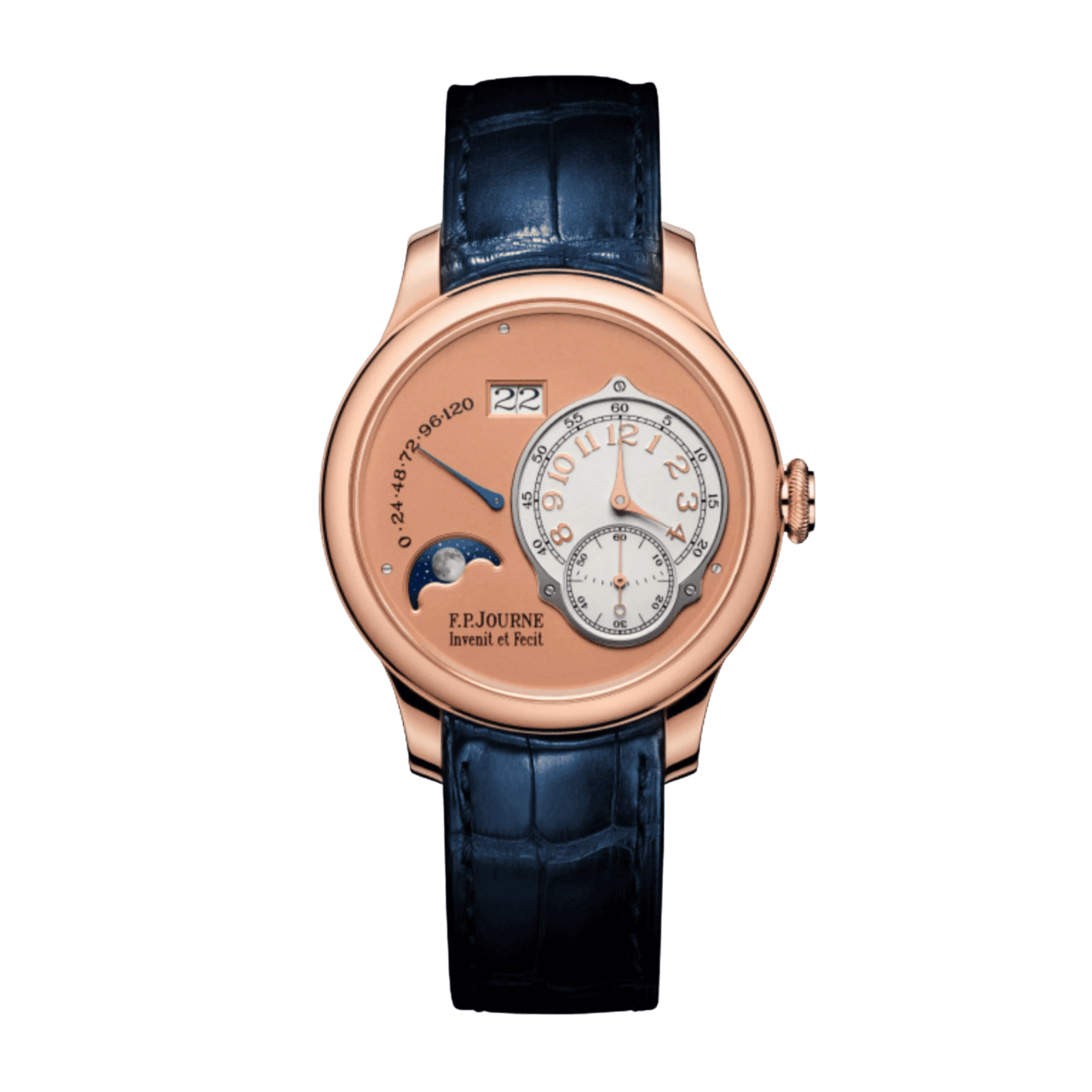 Octa Lune Rose Gold Salmon Dial 40mm Product Image