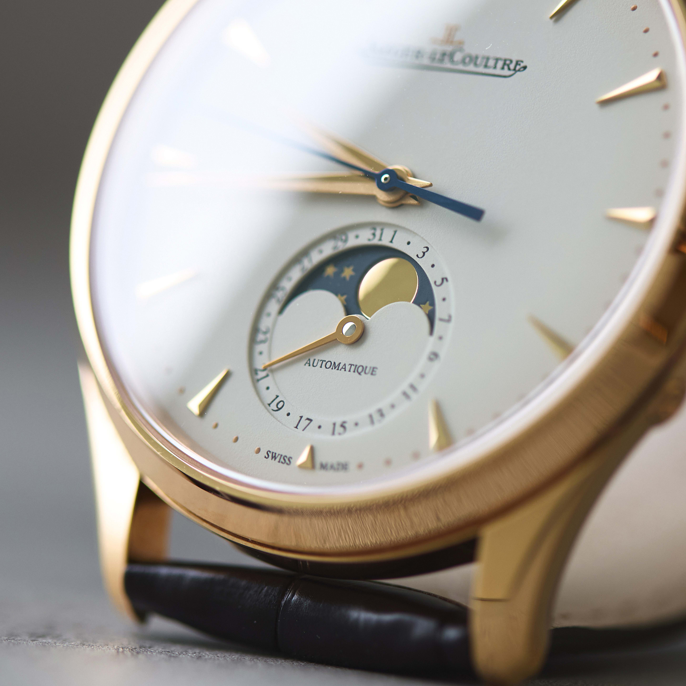 Master Ultra Thin Master Ultra Thin Moon Rose Gold White Dial 39mm Product Image
