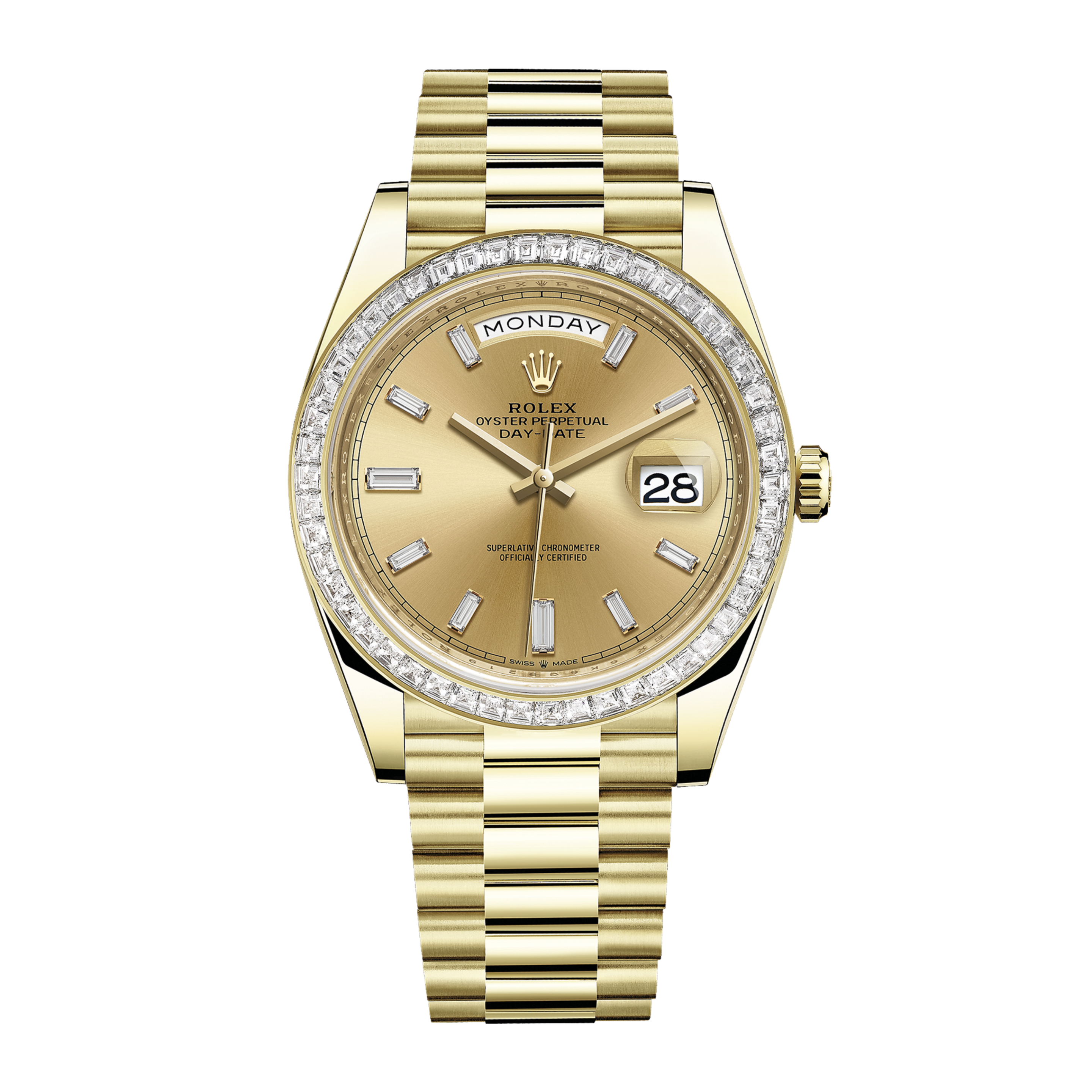 Day-Date Yellow Gold Champagne Dial 40mm Product Image