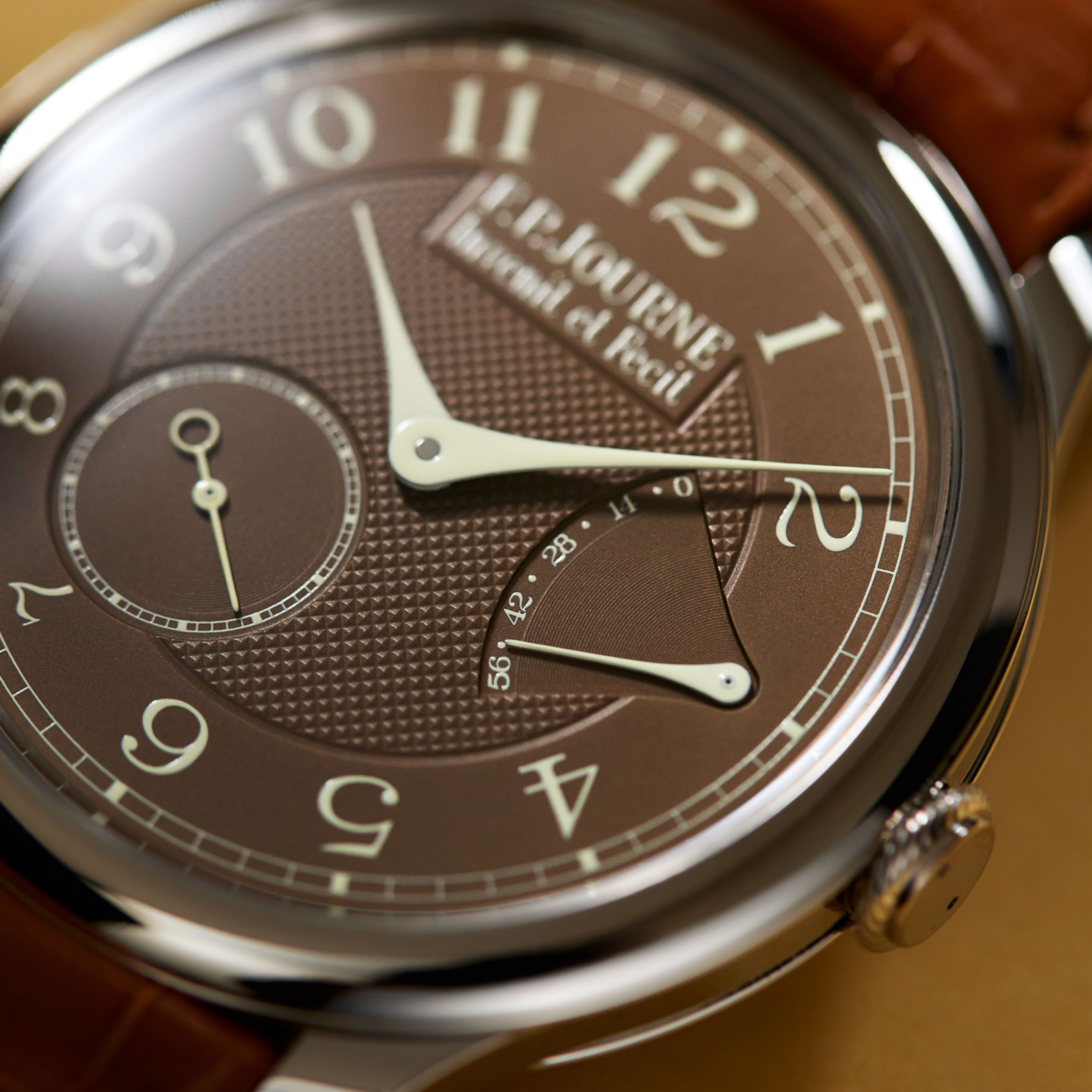 Chronometre Souverain Havana Platinum Brown Dial 40mm Product Image