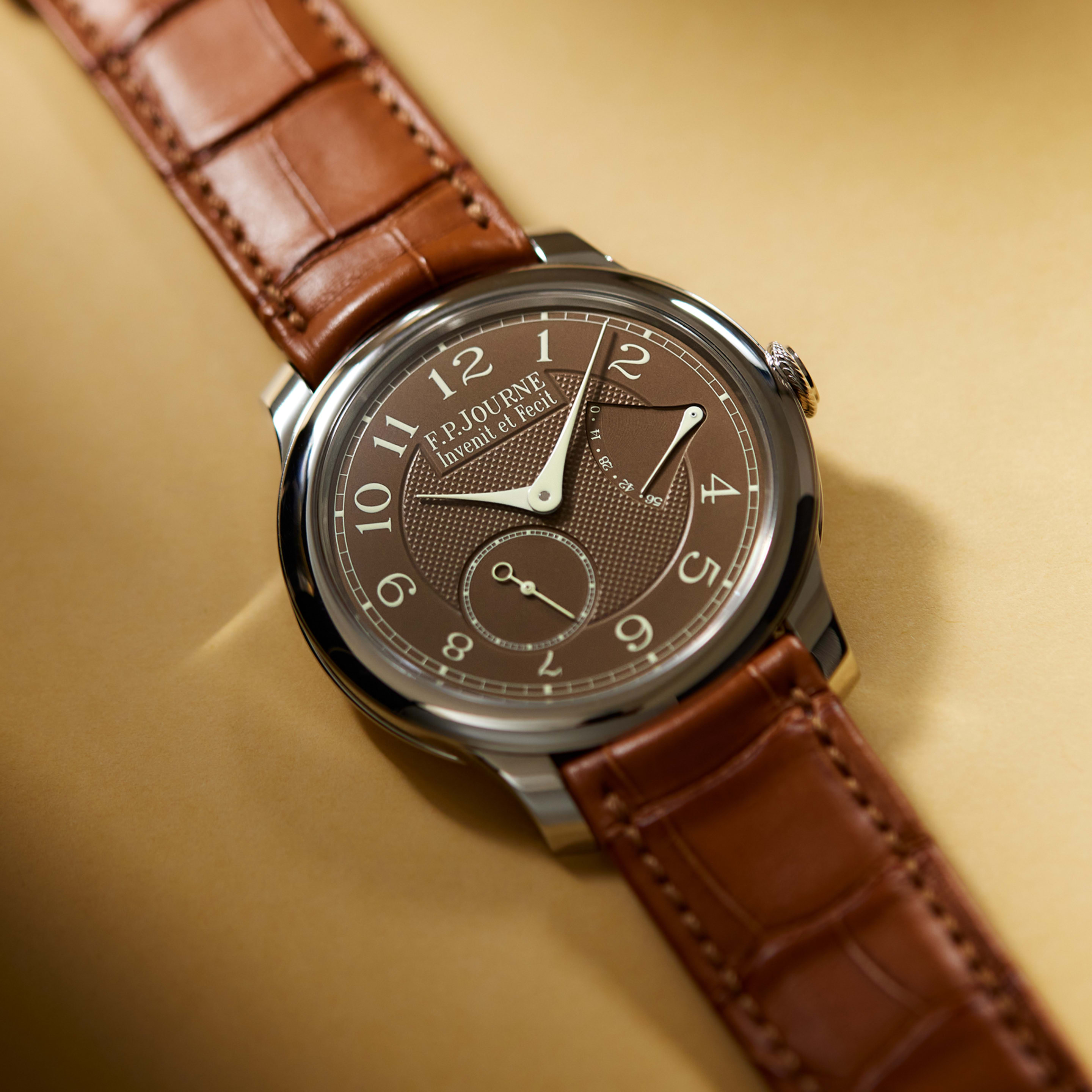 Chronometre Souverain Havana Platinum Brown Dial 40mm Product Image