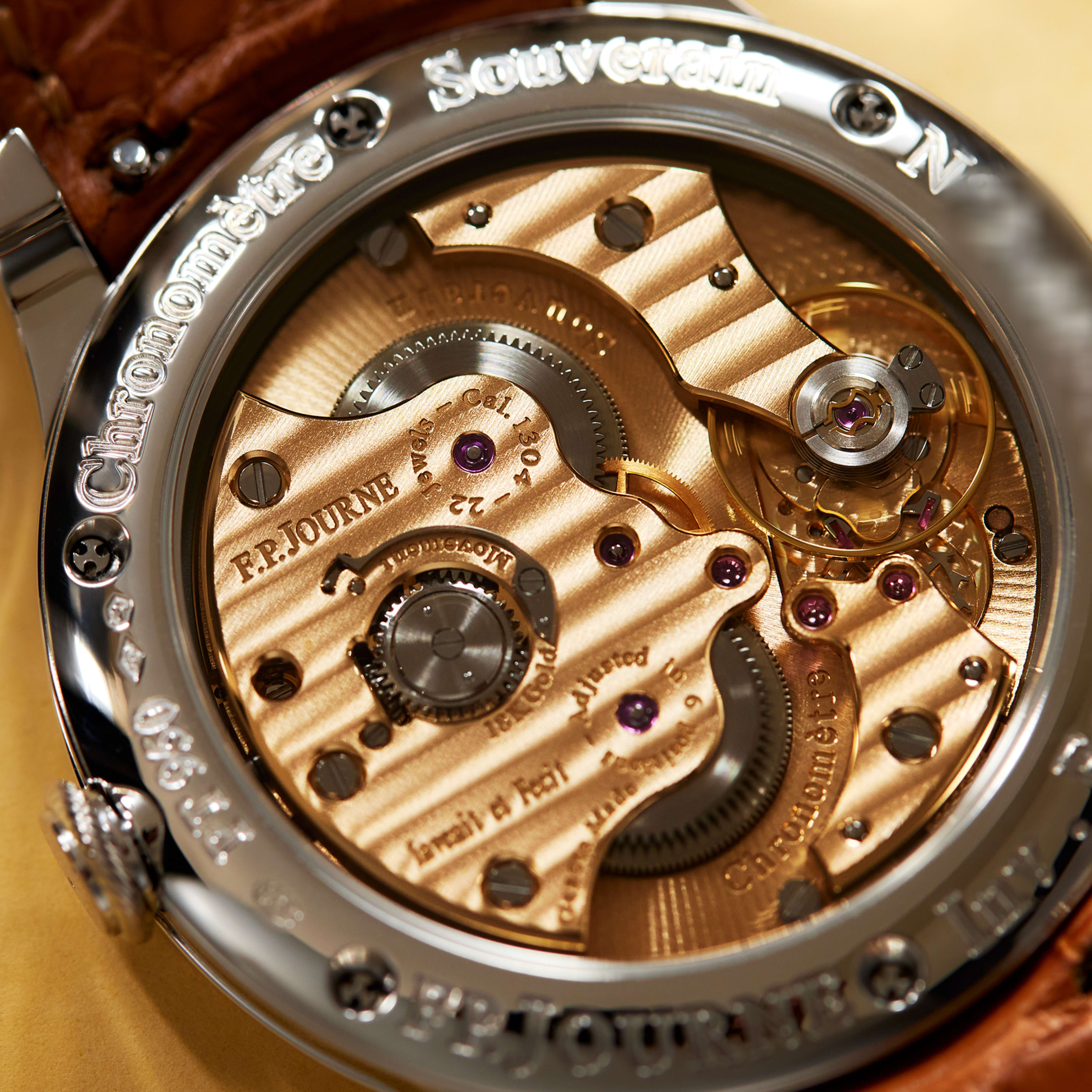 Chronometre Souverain Havana Platinum Brown Dial 40mm Product Image