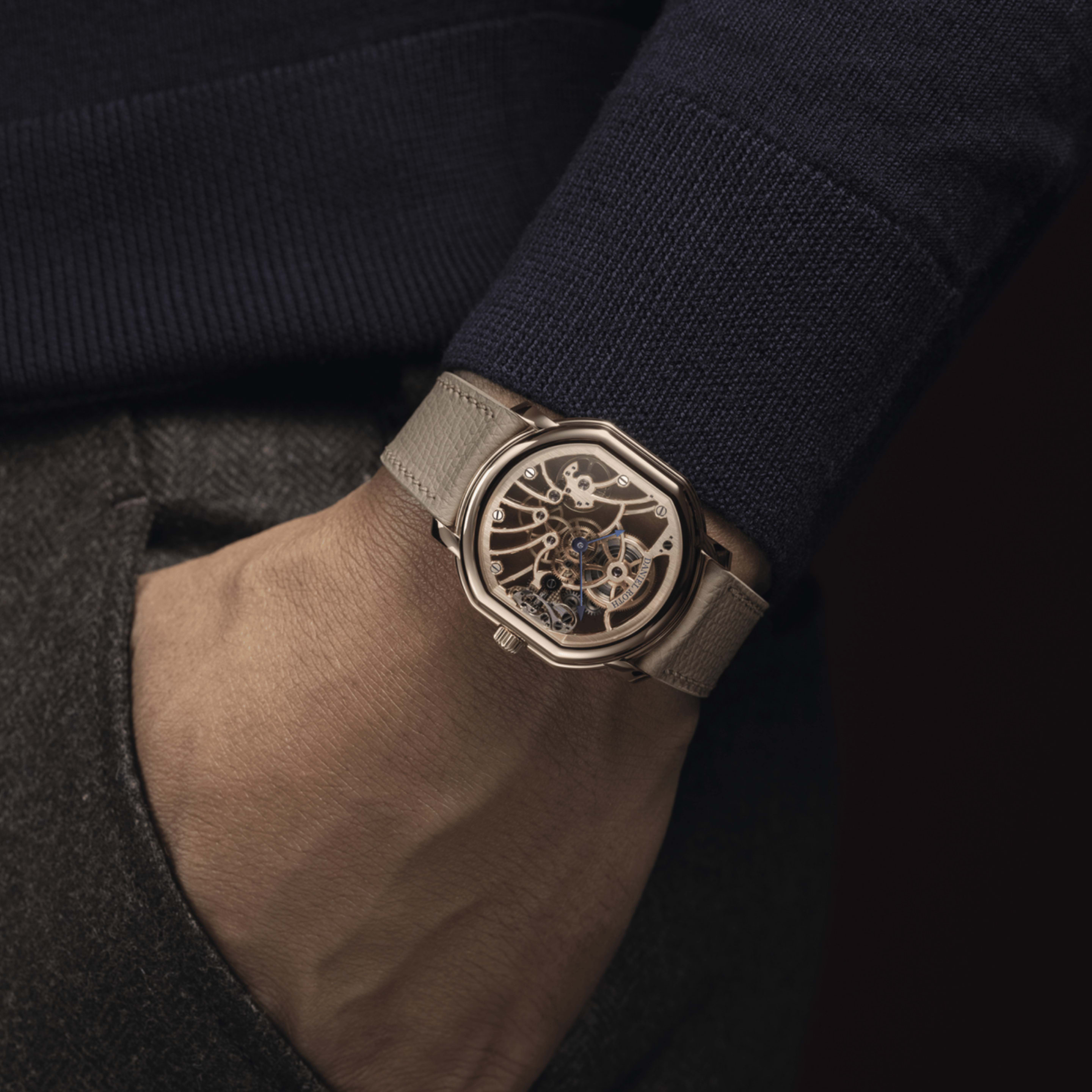 Extra Plat Rose Gold Skeleton Dial 38mm Product Image