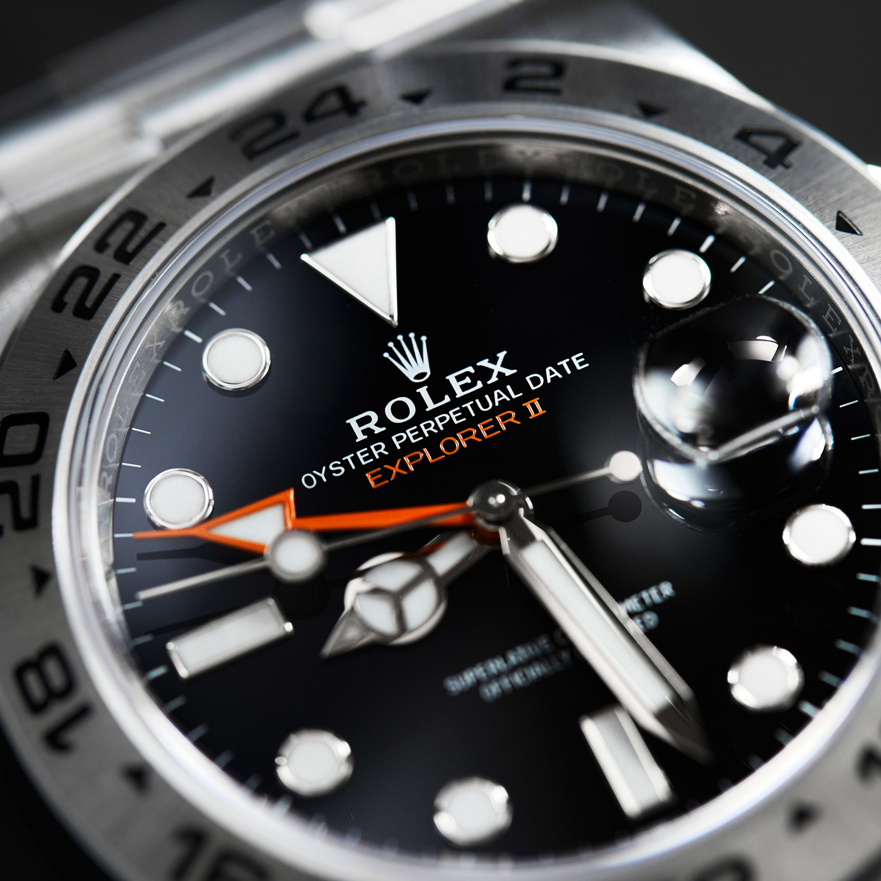 Rolex Explorer II Steel Black Dial 42mm 226570-0002 - Make an