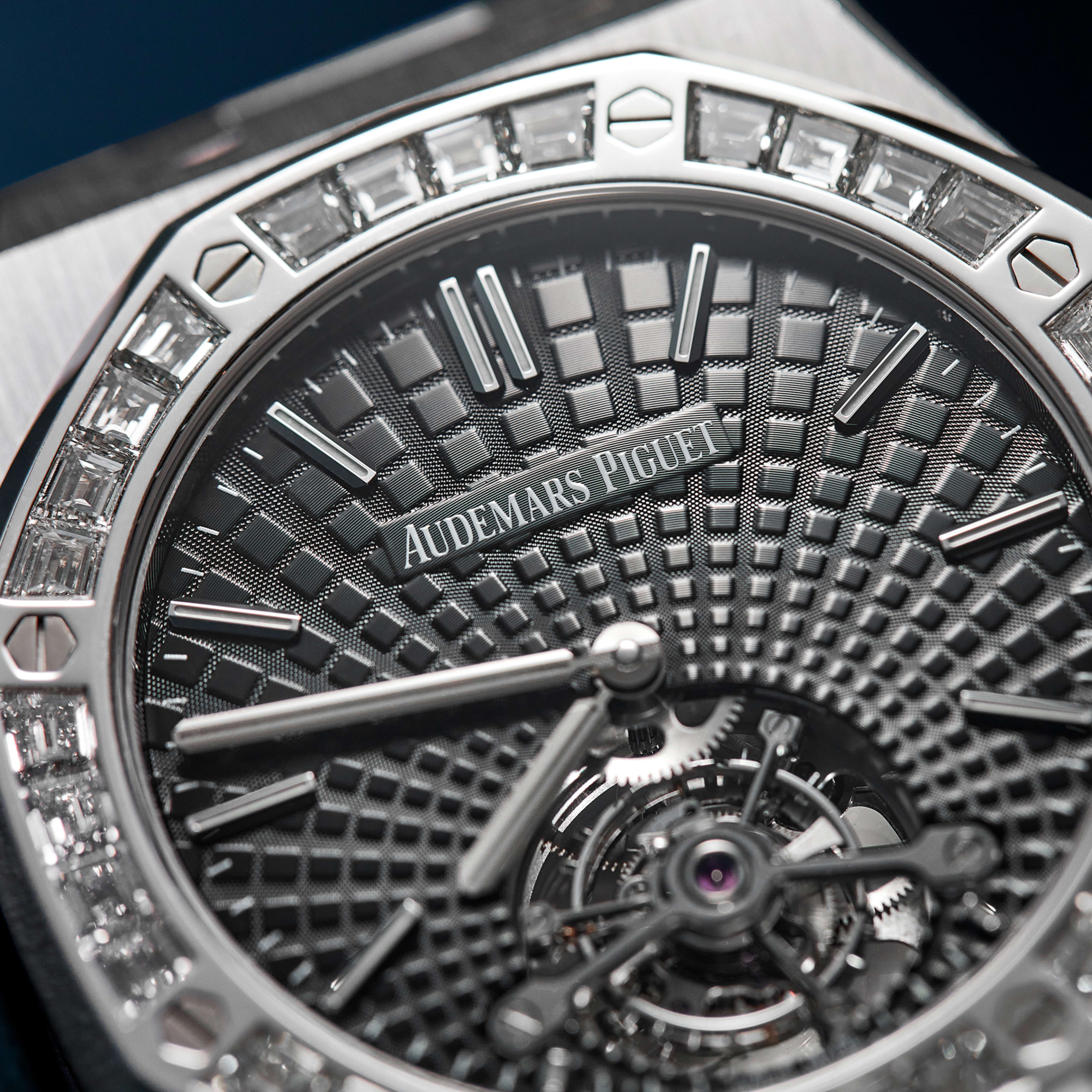 Royal Oak Ultra Thin Tourbillon White Gold Diamond Black Dial 41mm Product Image