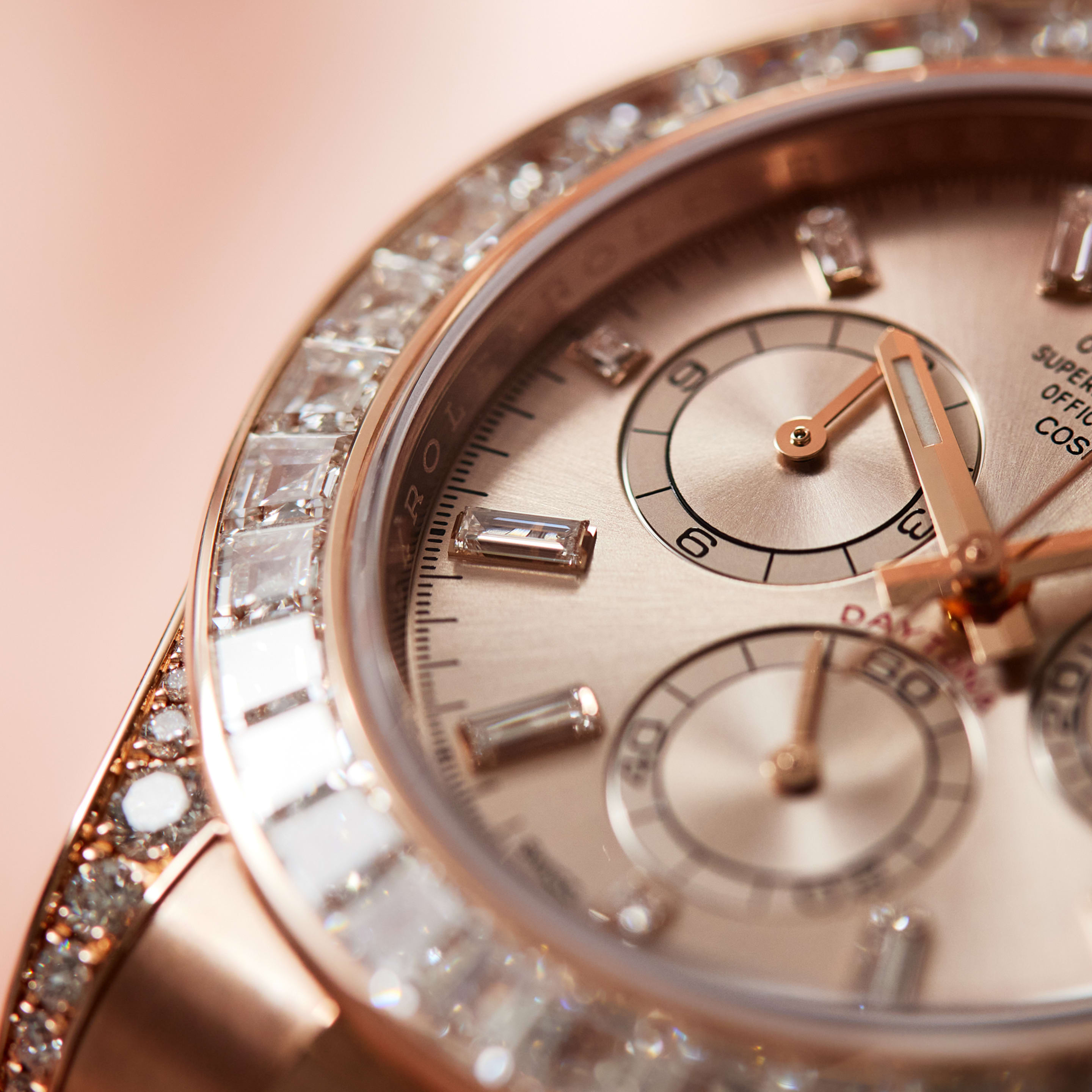 Daytona Rose Gold Diamond Pink Dial 40mm Product Image