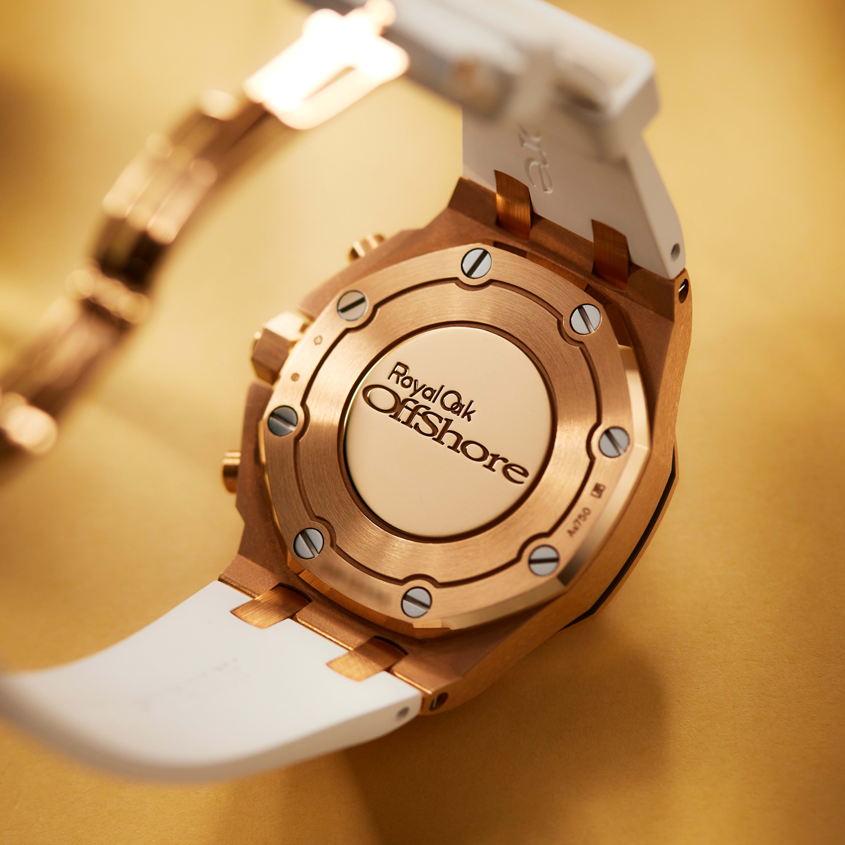 Royal Oak Offshore Rose Gold Diamond Silver Dial 37mm Product Image