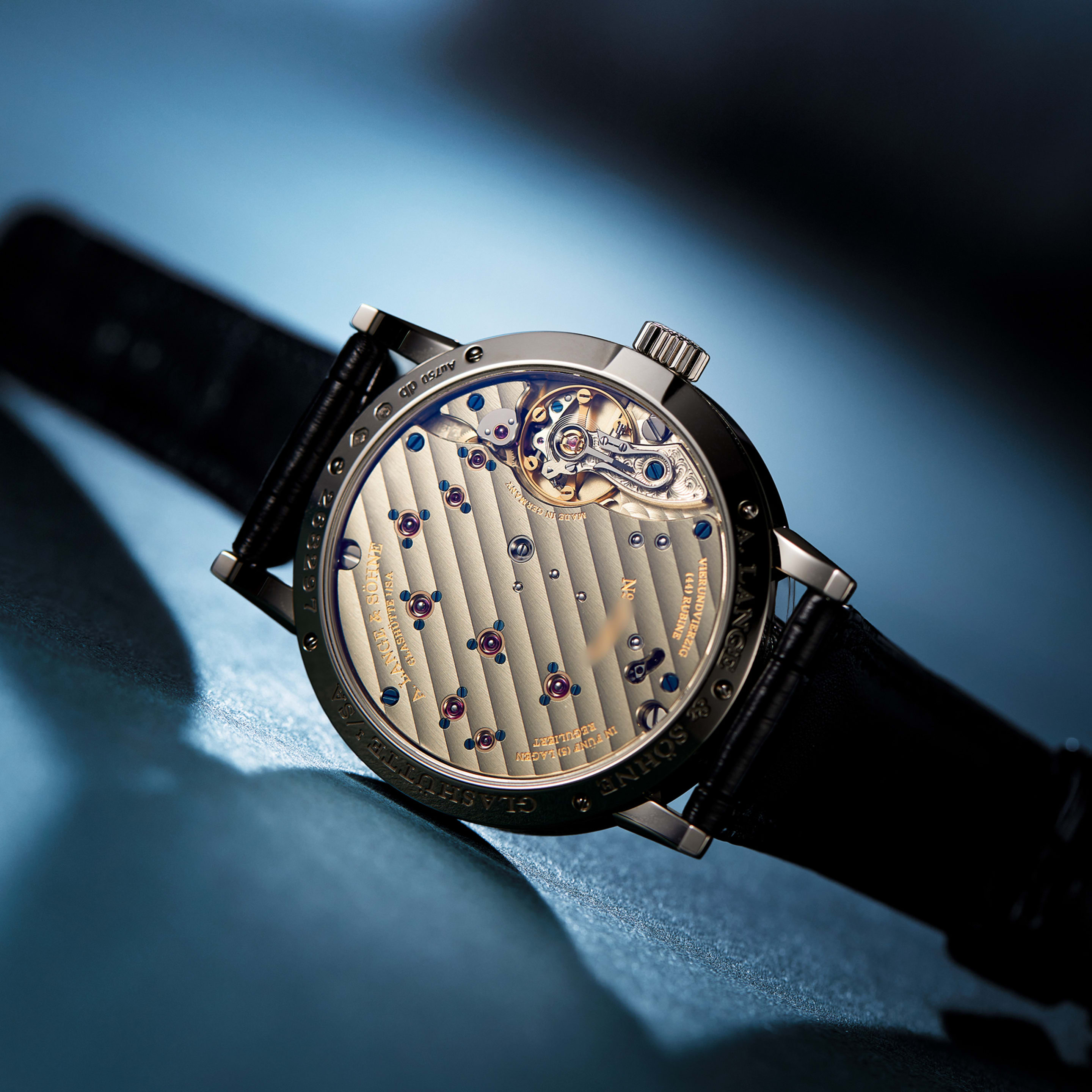 Lange 1 Moonphase White Gold Blue Dial 36mm Product Image