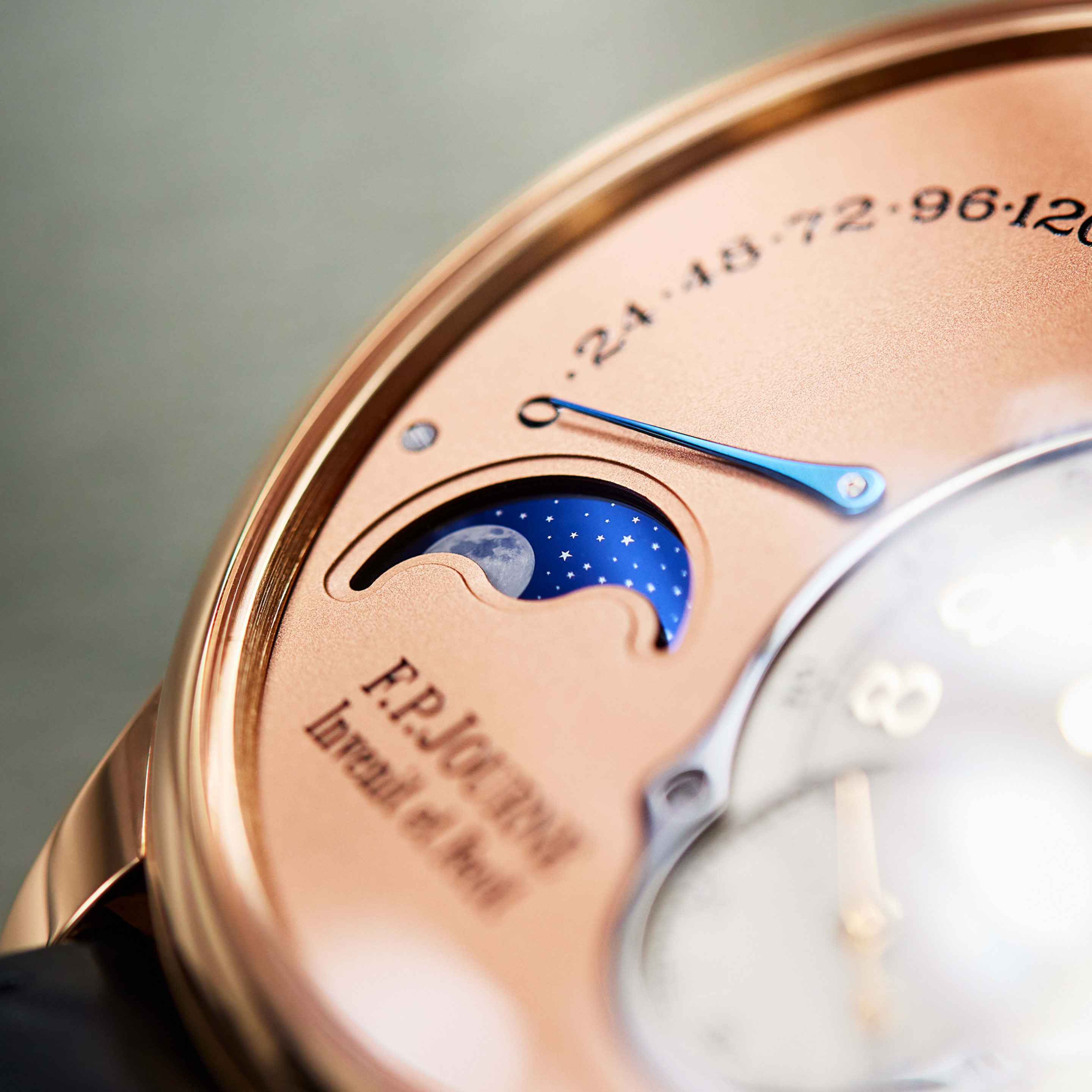 Octa Lune Rose Gold Salmon Dial 40mm Product Image
