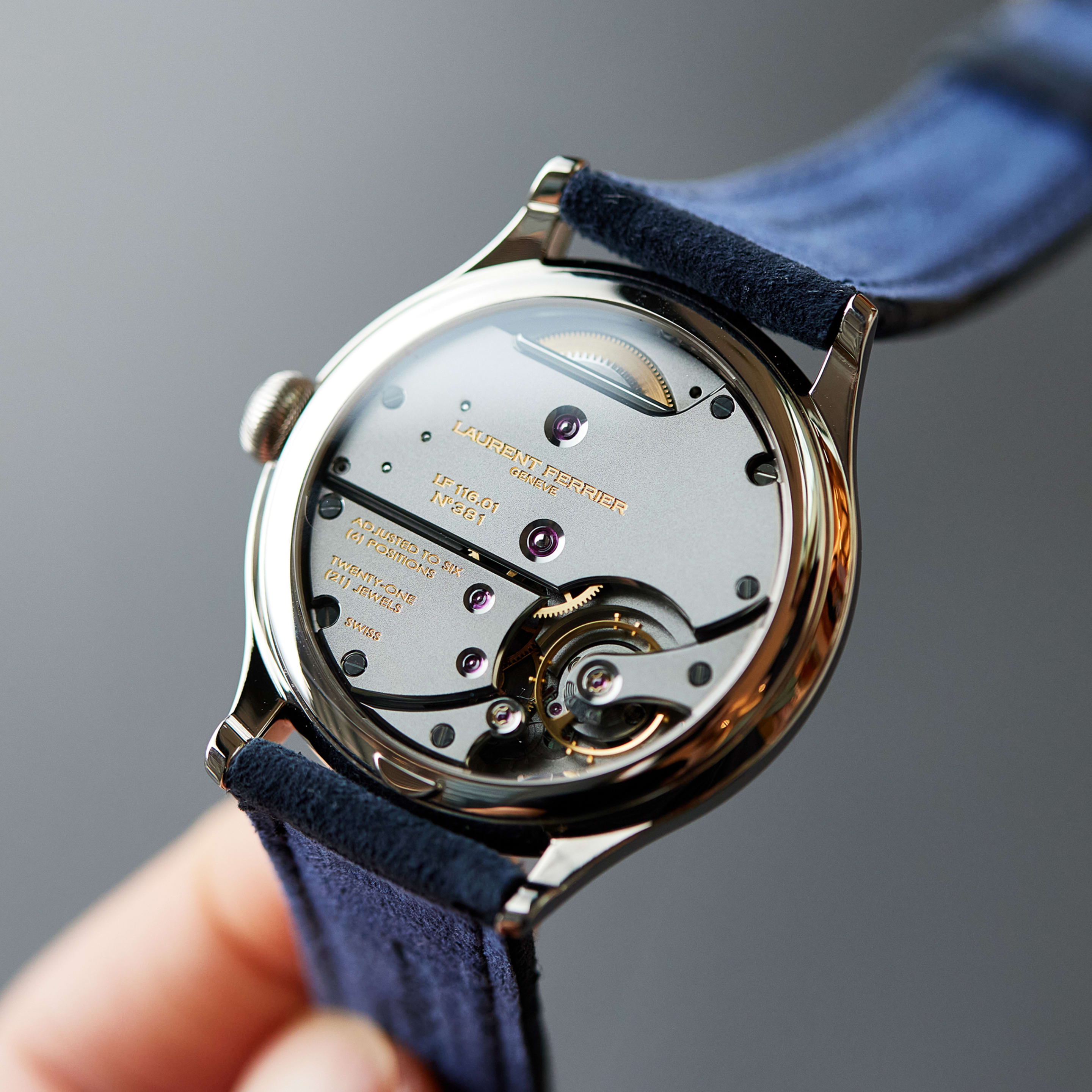 Classic Origin Titanium Blue Dial 40mm Product Image