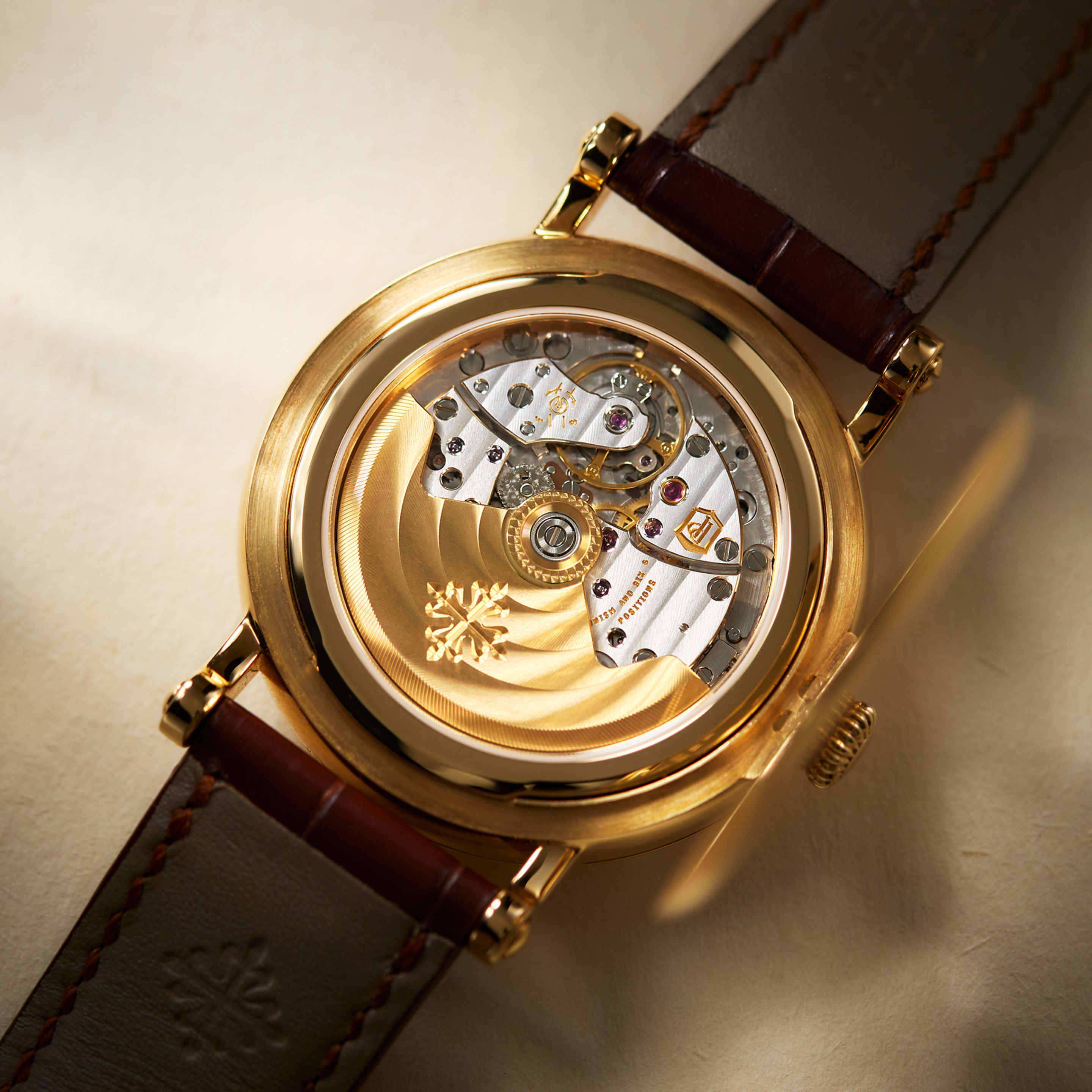 Perpetual Calendar Retrograde Date Yellow Gold White Dial 38mm Product Image