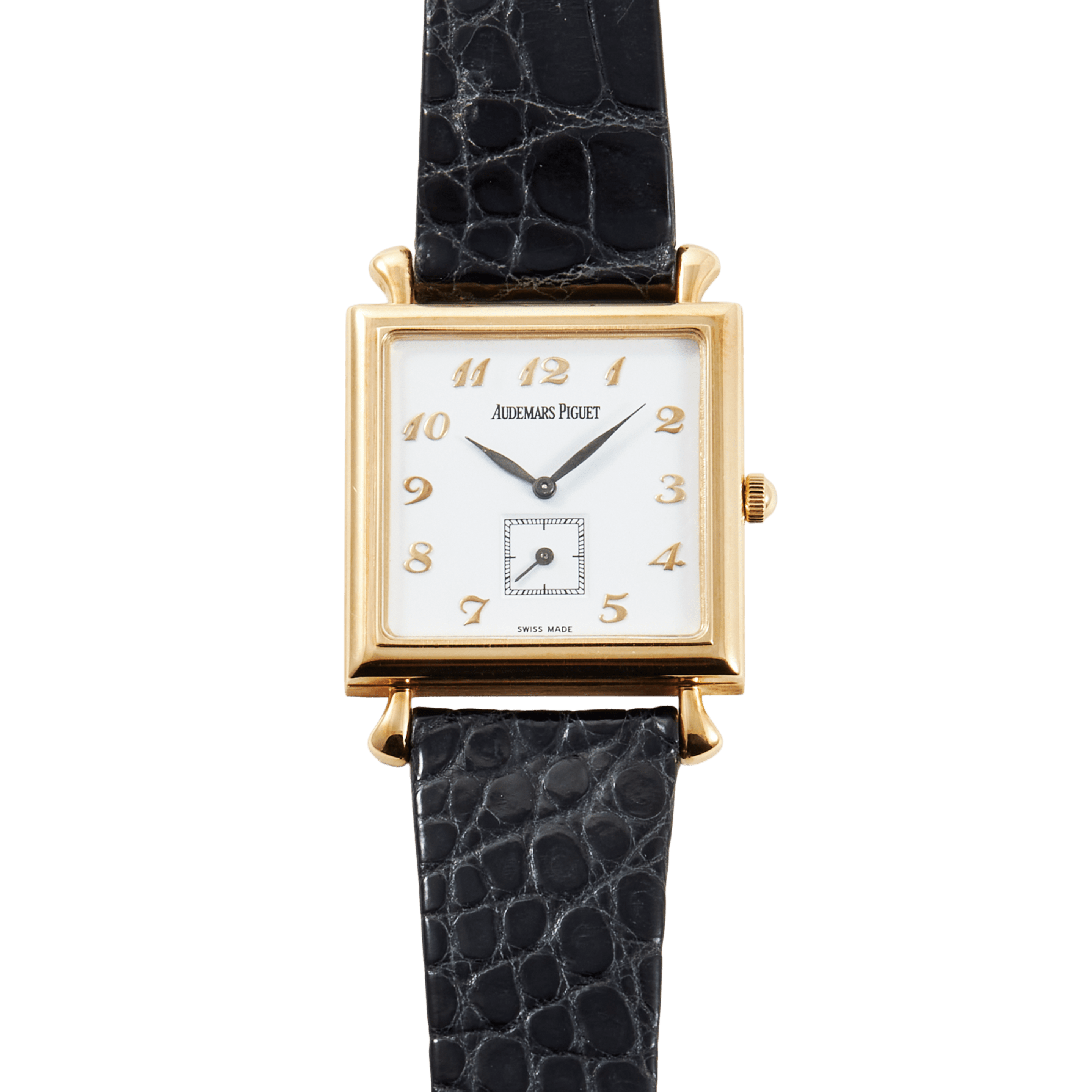 Vintage Carrée Yellow Gold White Dial 27mm Product Image